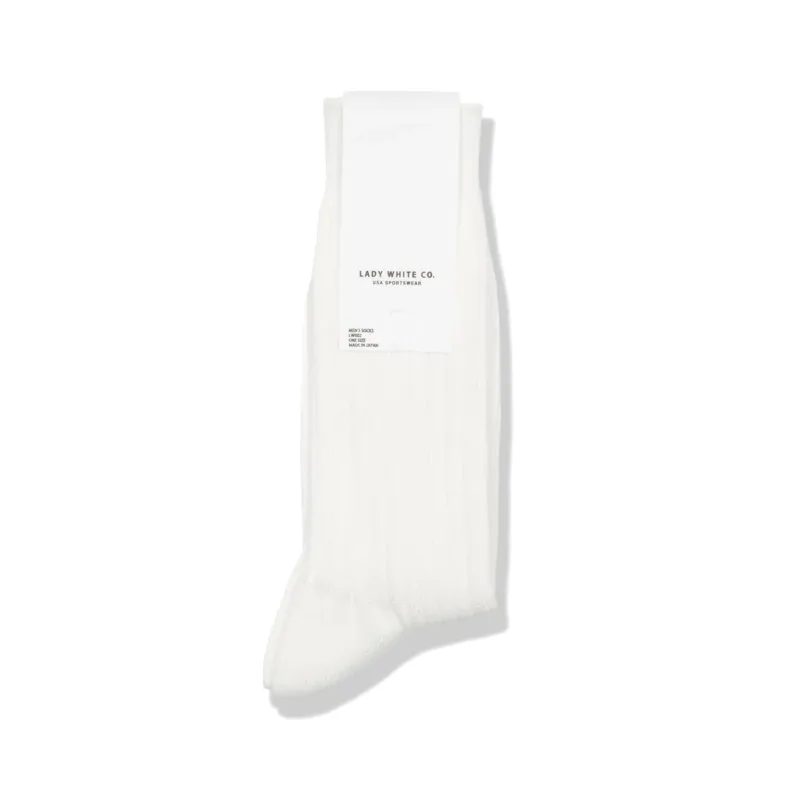 LW002 LWC Socks - White sold by BlackBlue