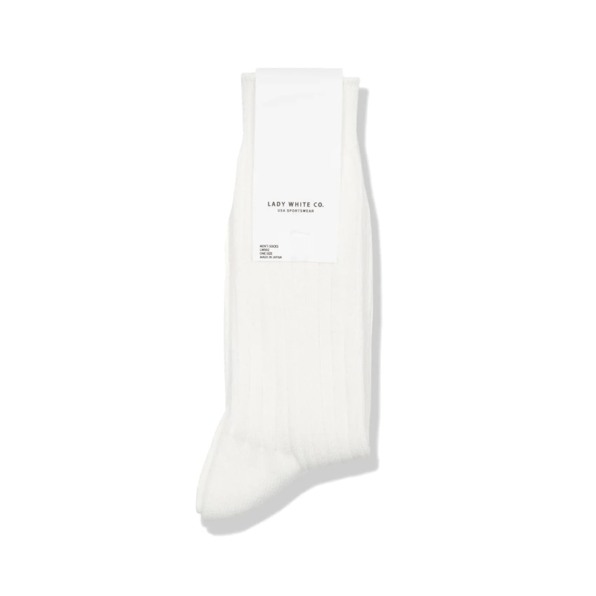 LW002 LWC Socks - White sold by BlackBlue