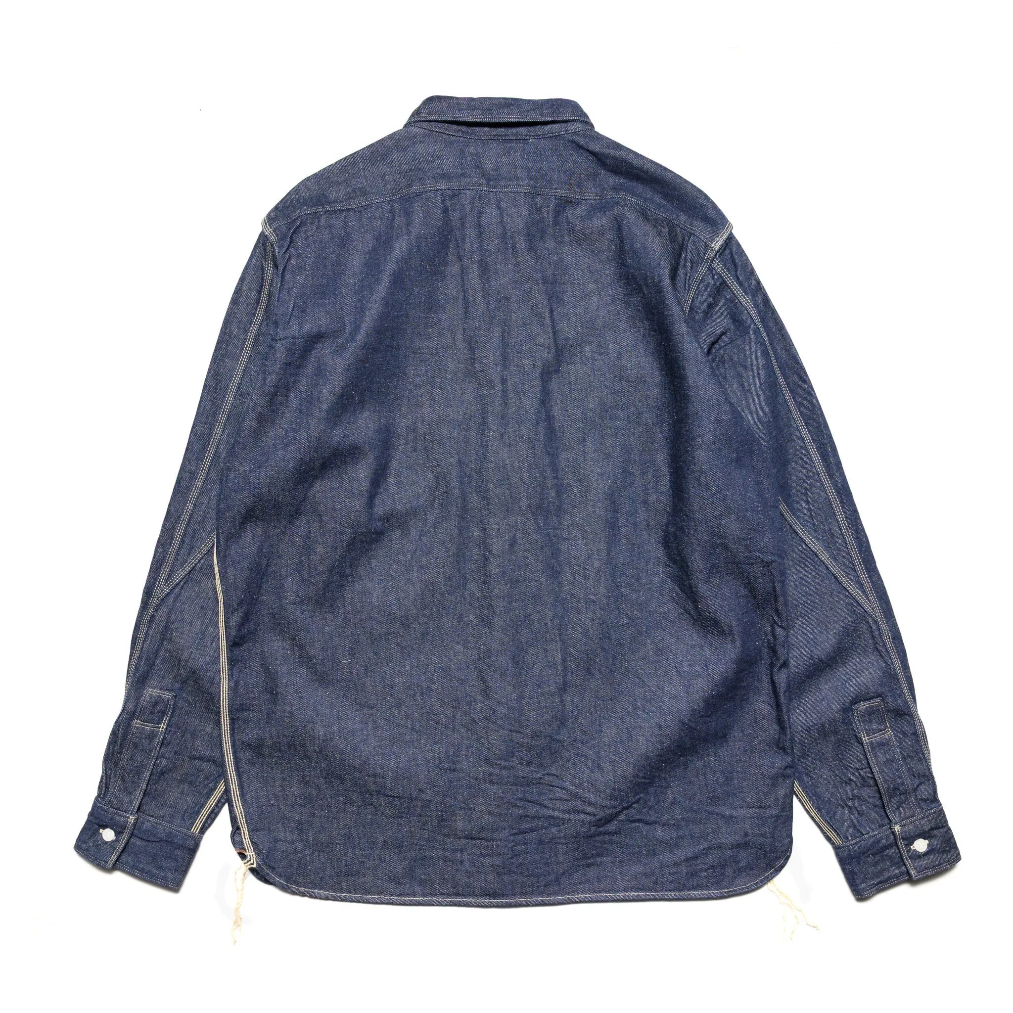 SJWS-SC02W Samurai Cotton Denim Work Shirt - Indigo sold by BlackBlue product image thumbnail 2