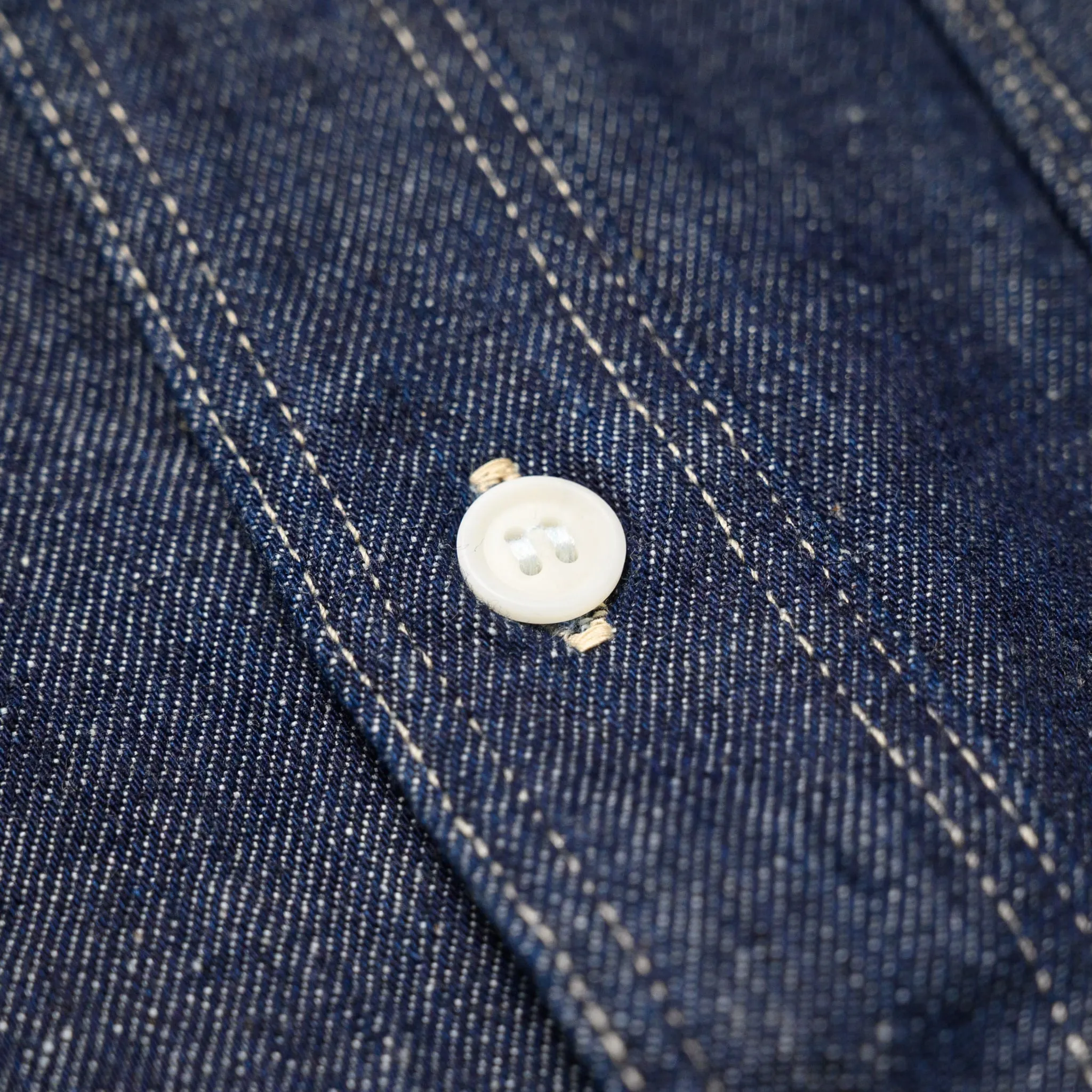 SJWS-SC02W Samurai Cotton Denim Work Shirt - Indigo sold by BlackBlue product image thumbnail 5