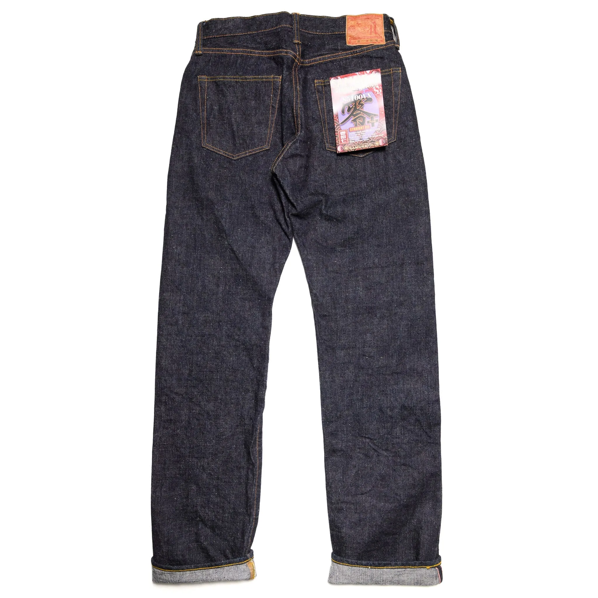 S5100VX Model Zero+ 17oz Selvedge Denim High Rise Straight Fit sold by BlackBlue product image thumbnail 3