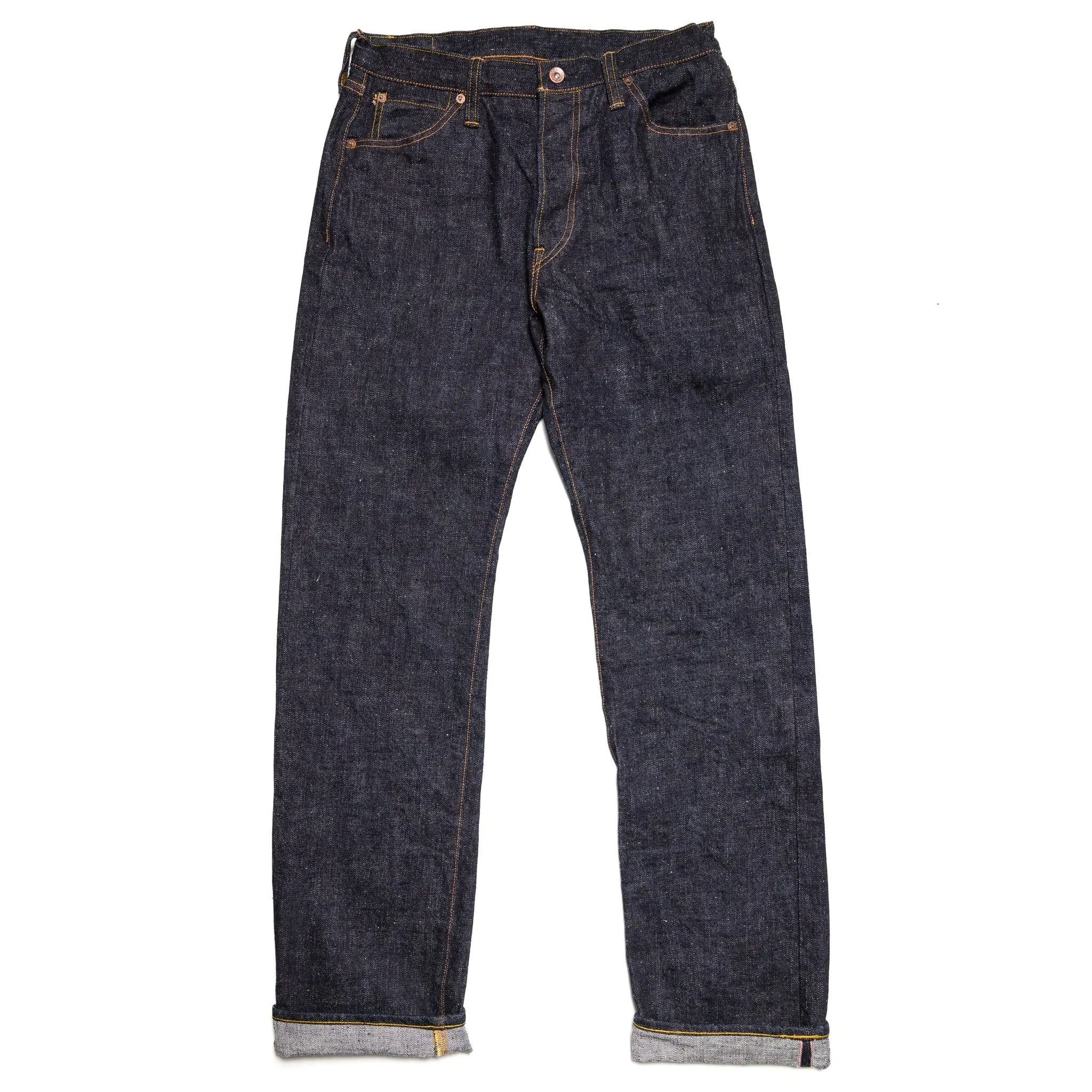 S5100VX Model Zero+ 17oz Selvedge Denim High Rise Straight Fit sold by BlackBlue product image thumbnail 2