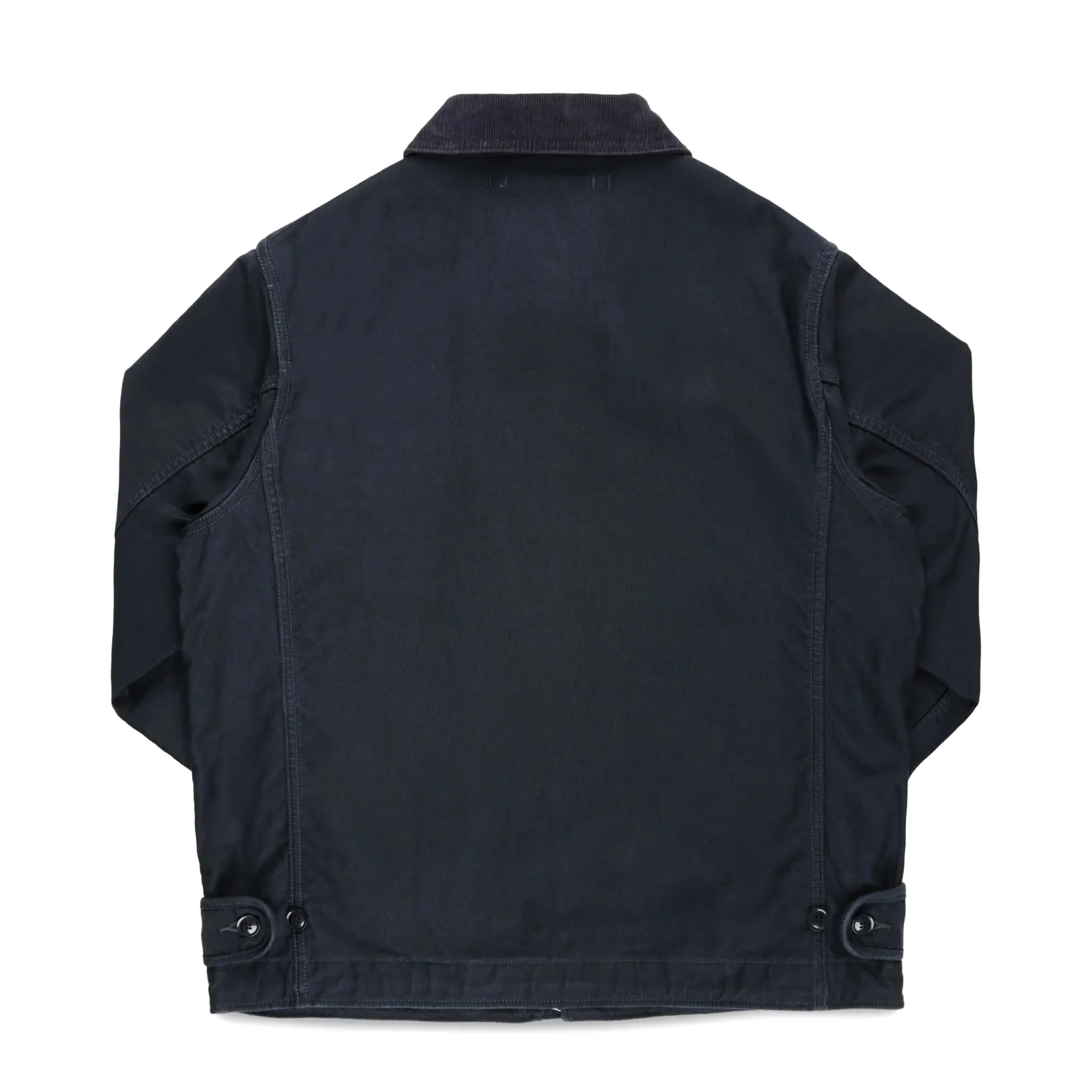 IHM-48-BLK 12oz Whipcord Lightweight N1 Deck Jacket - Black sold by BlackBlue product image thumbnail 2