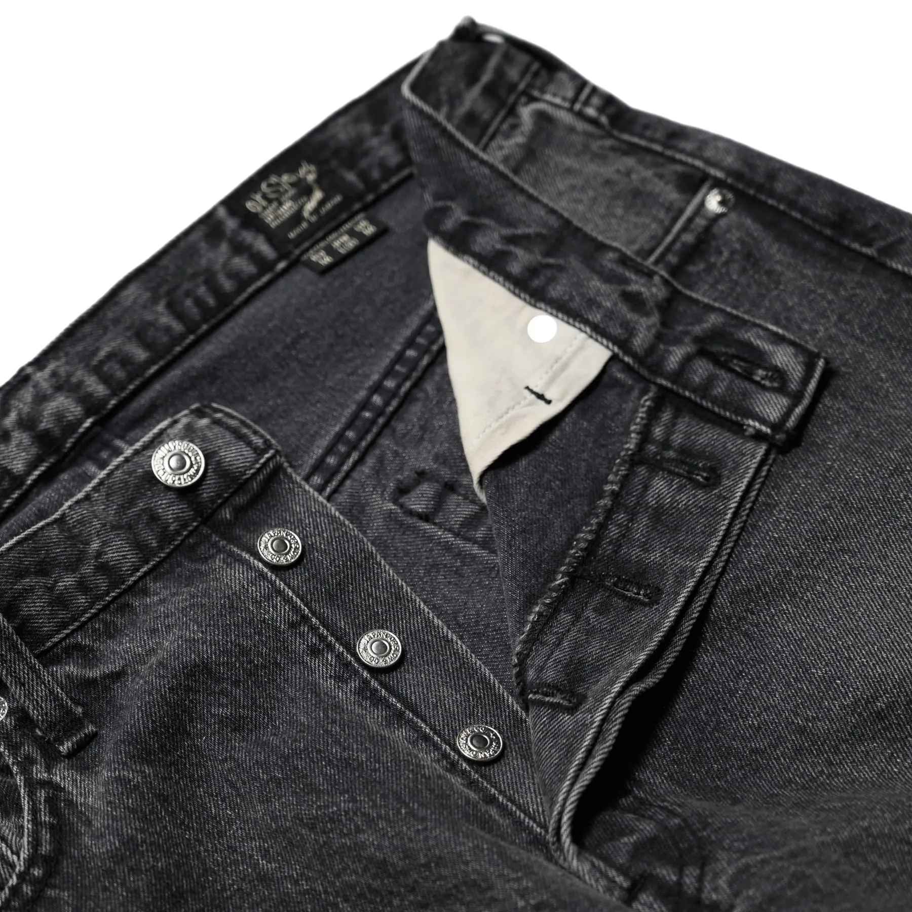 105 90's Denim - Black Denim Stonewash sold by BlackBlue product image thumbnail 5