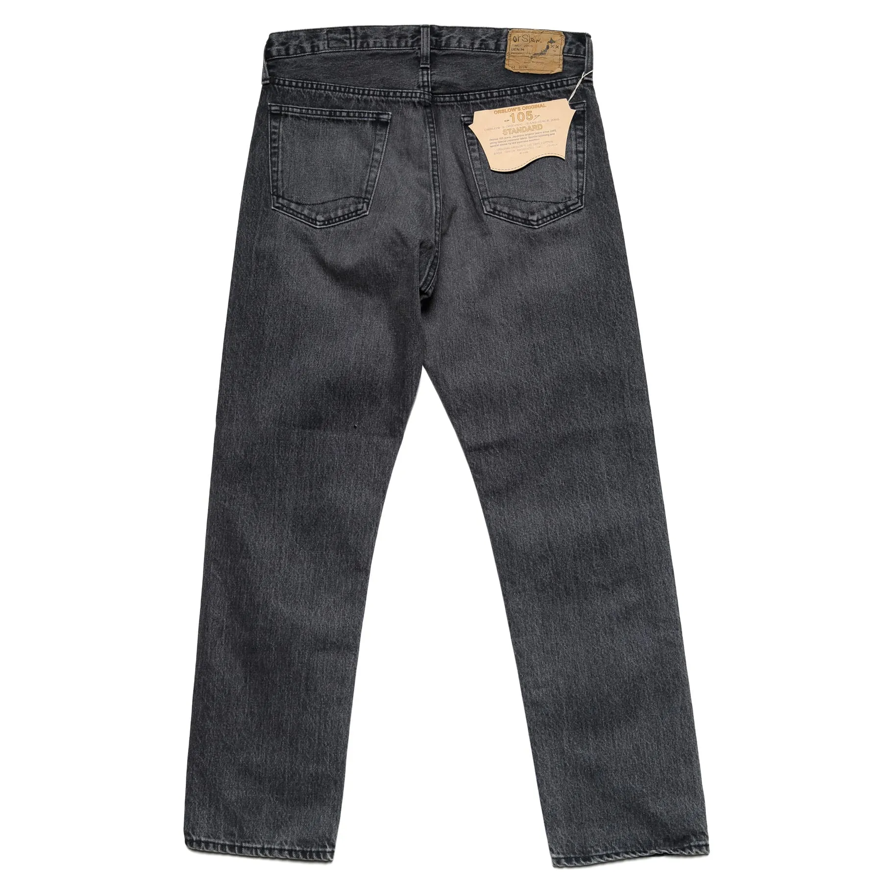 105 90's Denim - Black Denim Stonewash sold by BlackBlue product image thumbnail 3