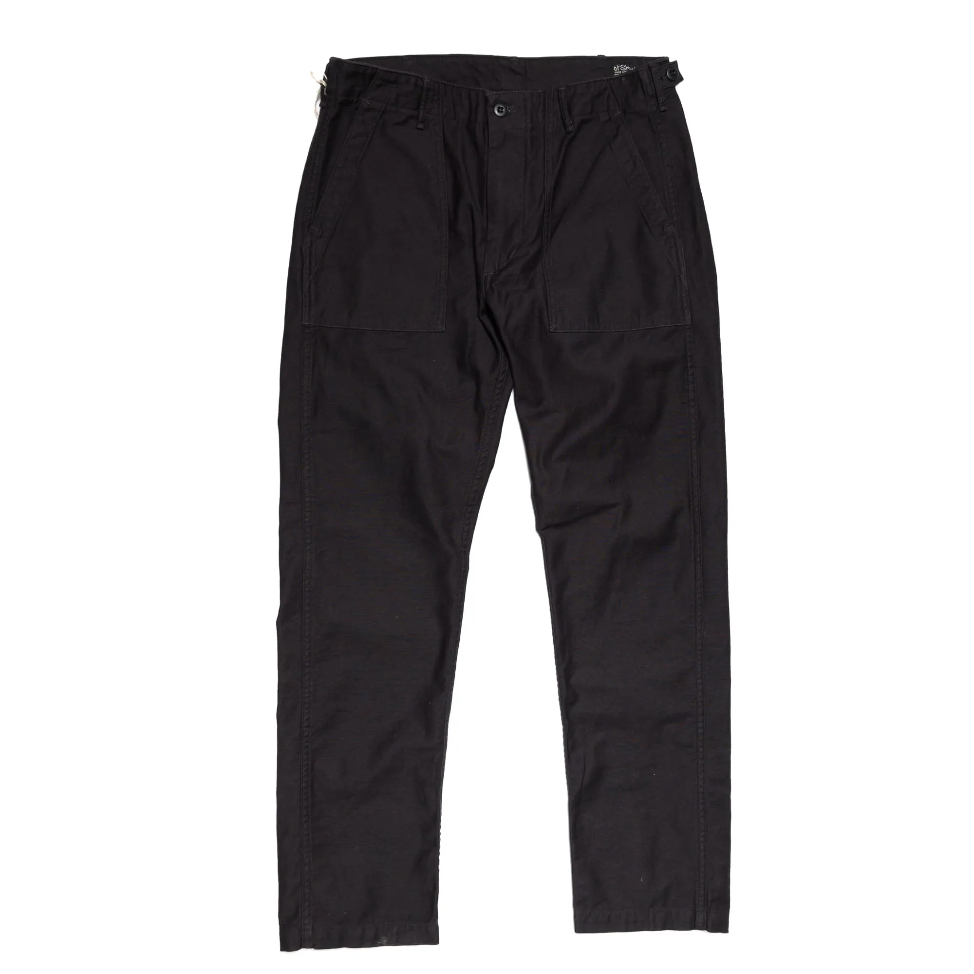 Slim Fit US Army Fatigue Pants - Black sold by BlackBlue product image thumbnail 2