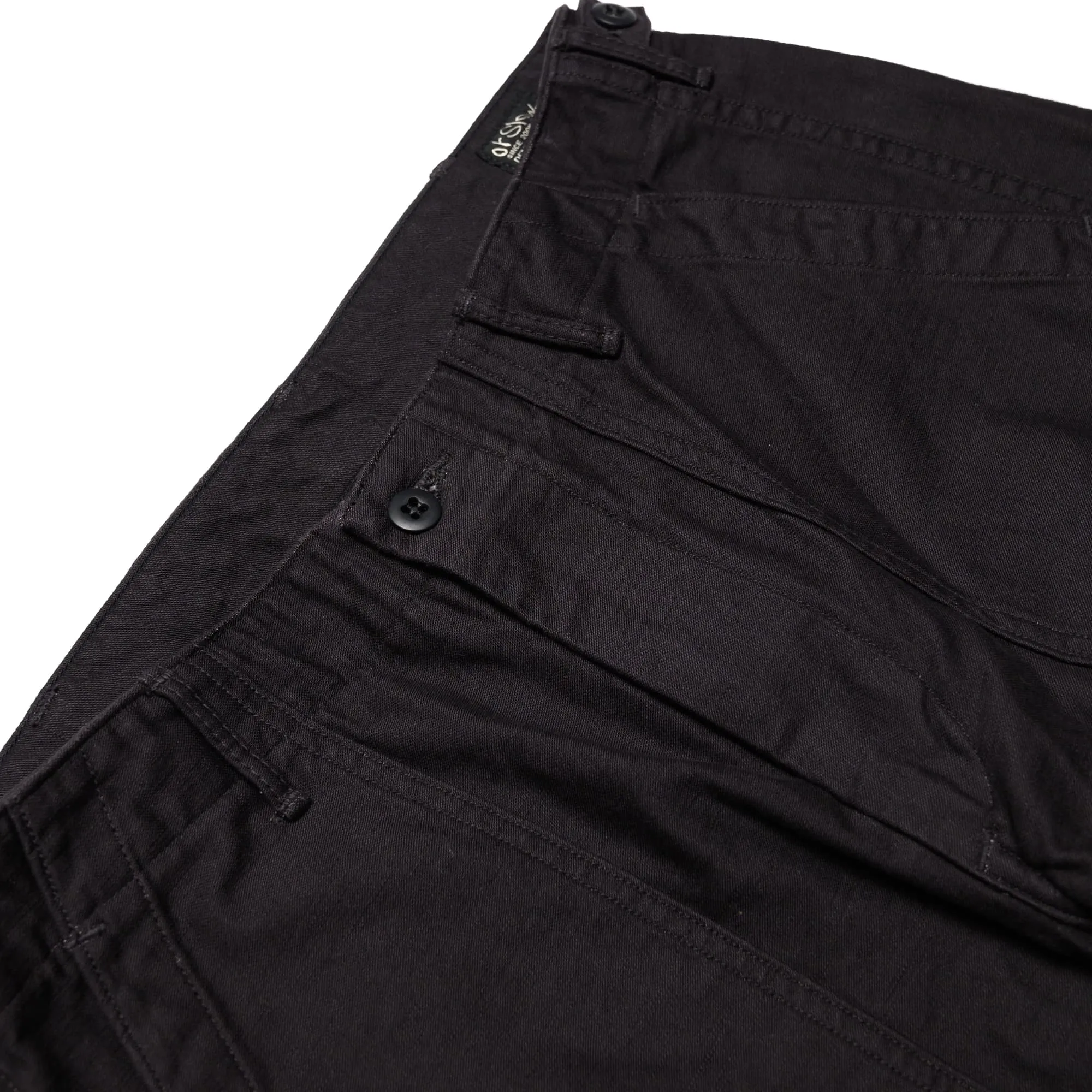 Slim Fit US Army Fatigue Pants - Black sold by BlackBlue product image thumbnail 4
