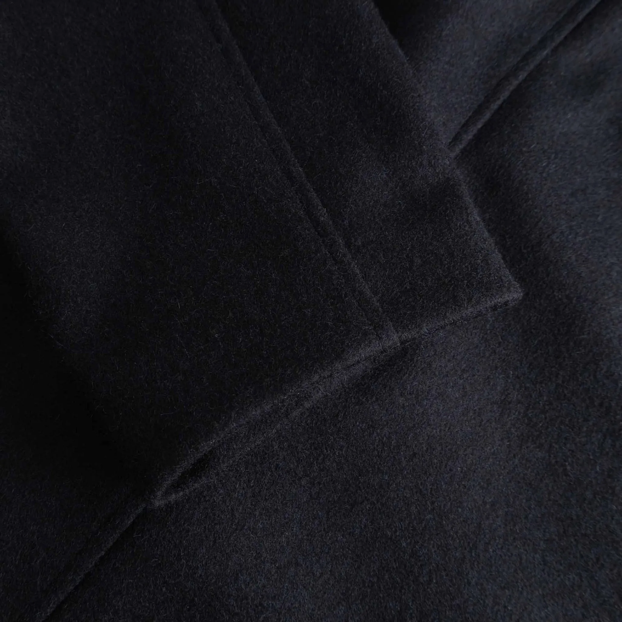 Utile Lined Coat Wool Melton - Midnight sold by BlackBlue product image thumbnail 4