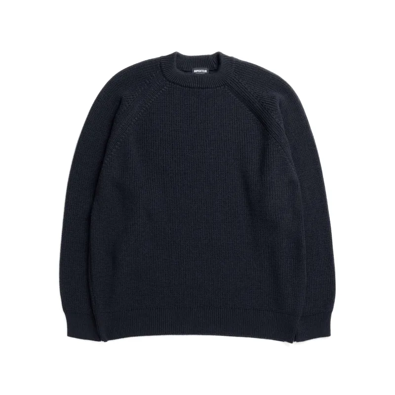 Plano Merino Wool Sweater - Midnight sold by BlackBlue