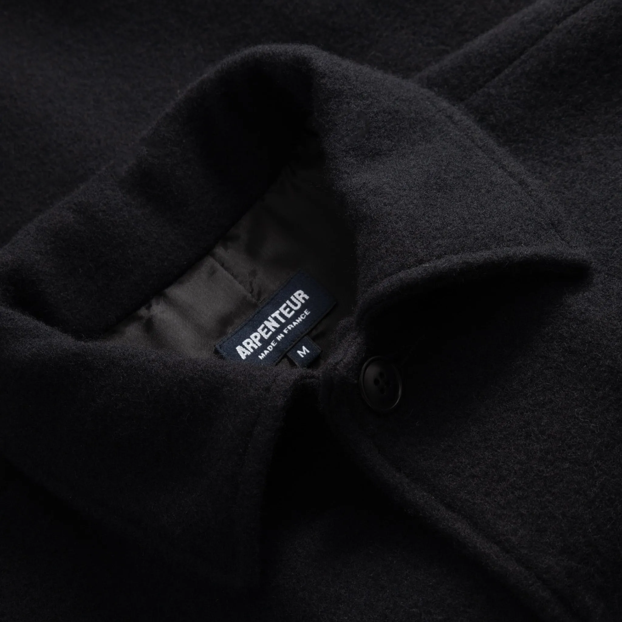 Lux J' 120s Shaggy Wool Jacket - Black sold by BlackBlue product image thumbnail 3