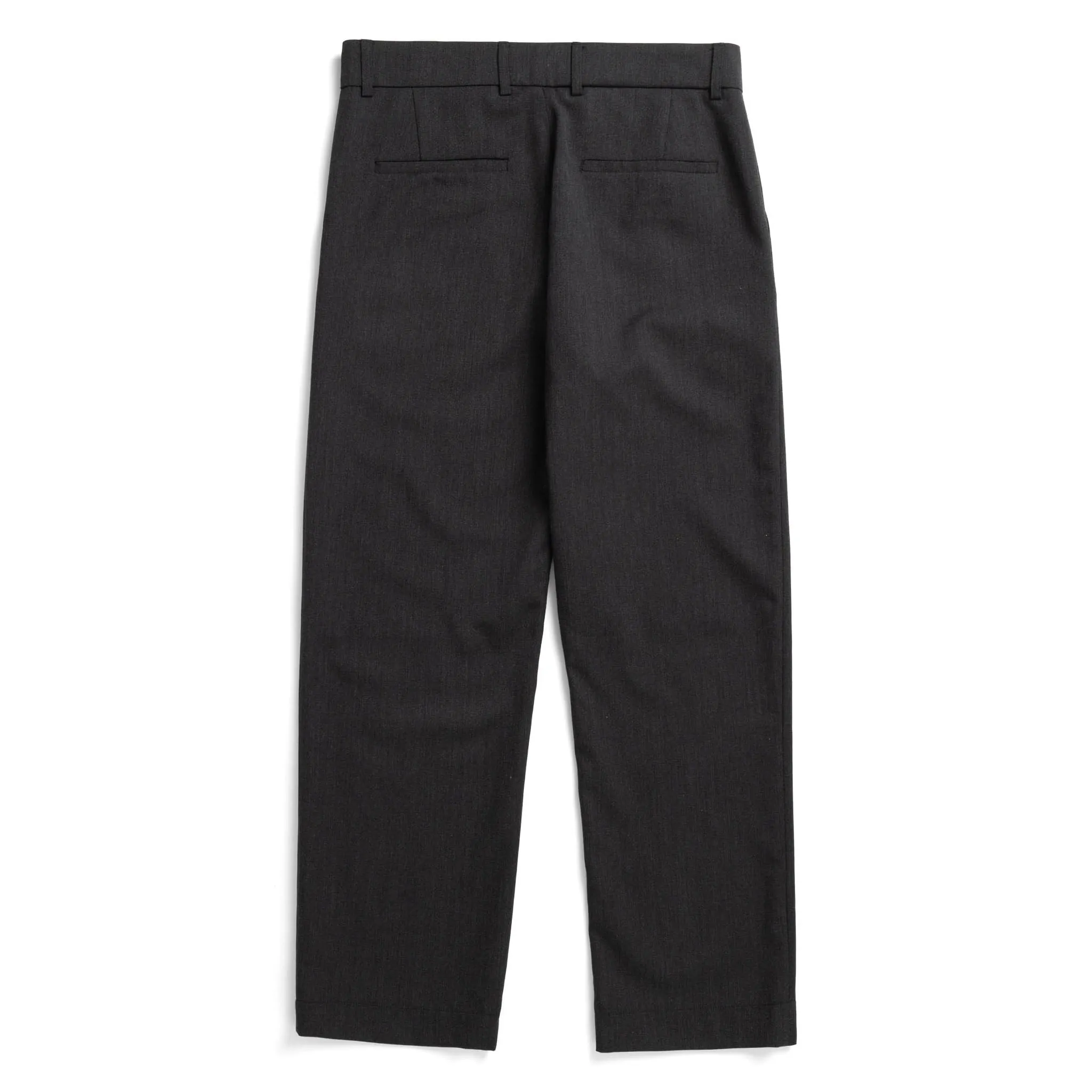 Fox P Lined Trousers Pure Wool Flannel - Charcoal sold by BlackBlue product image thumbnail 2