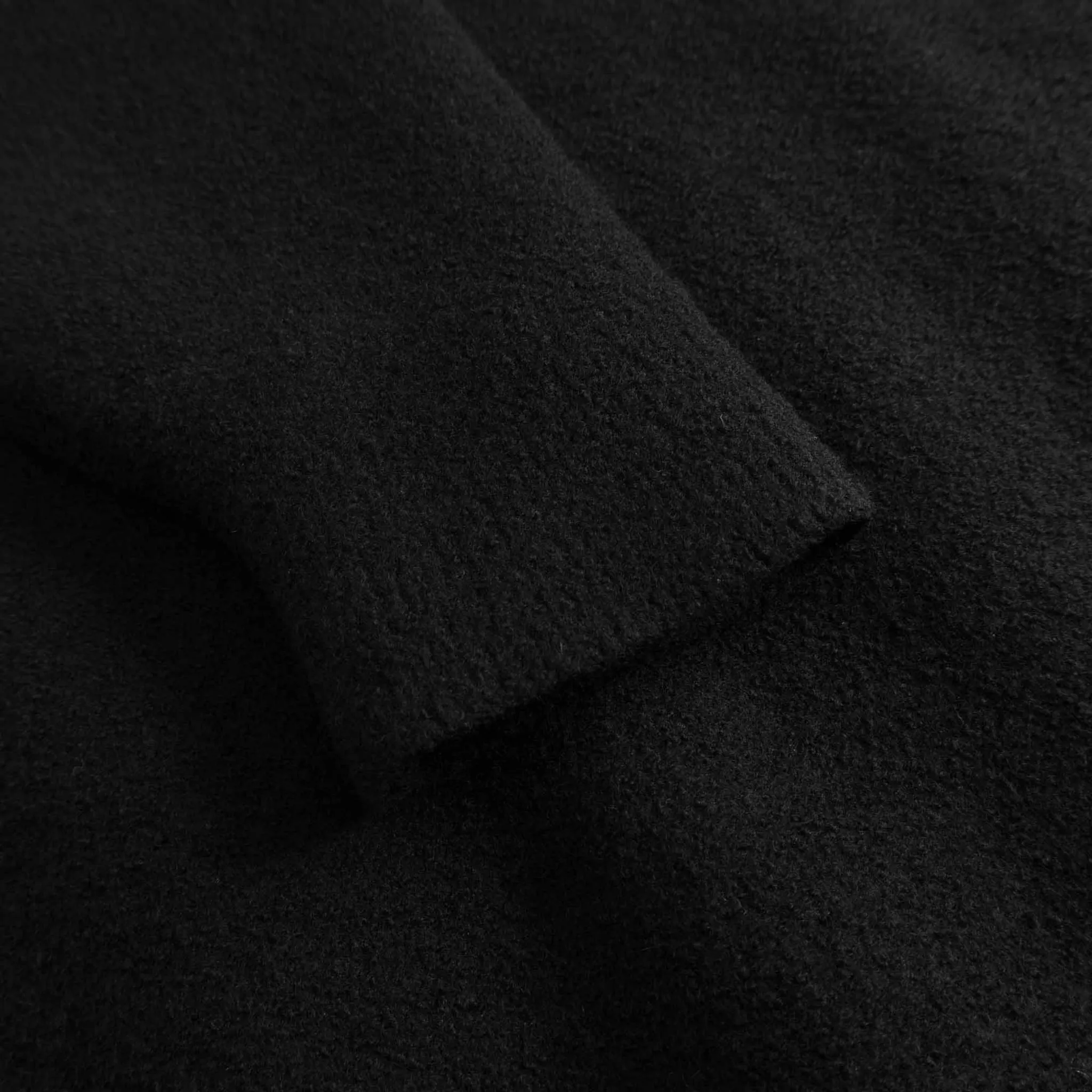 Cam Quarter Zip Felted Wool Sweater - Black sold by BlackBlue product image thumbnail 4