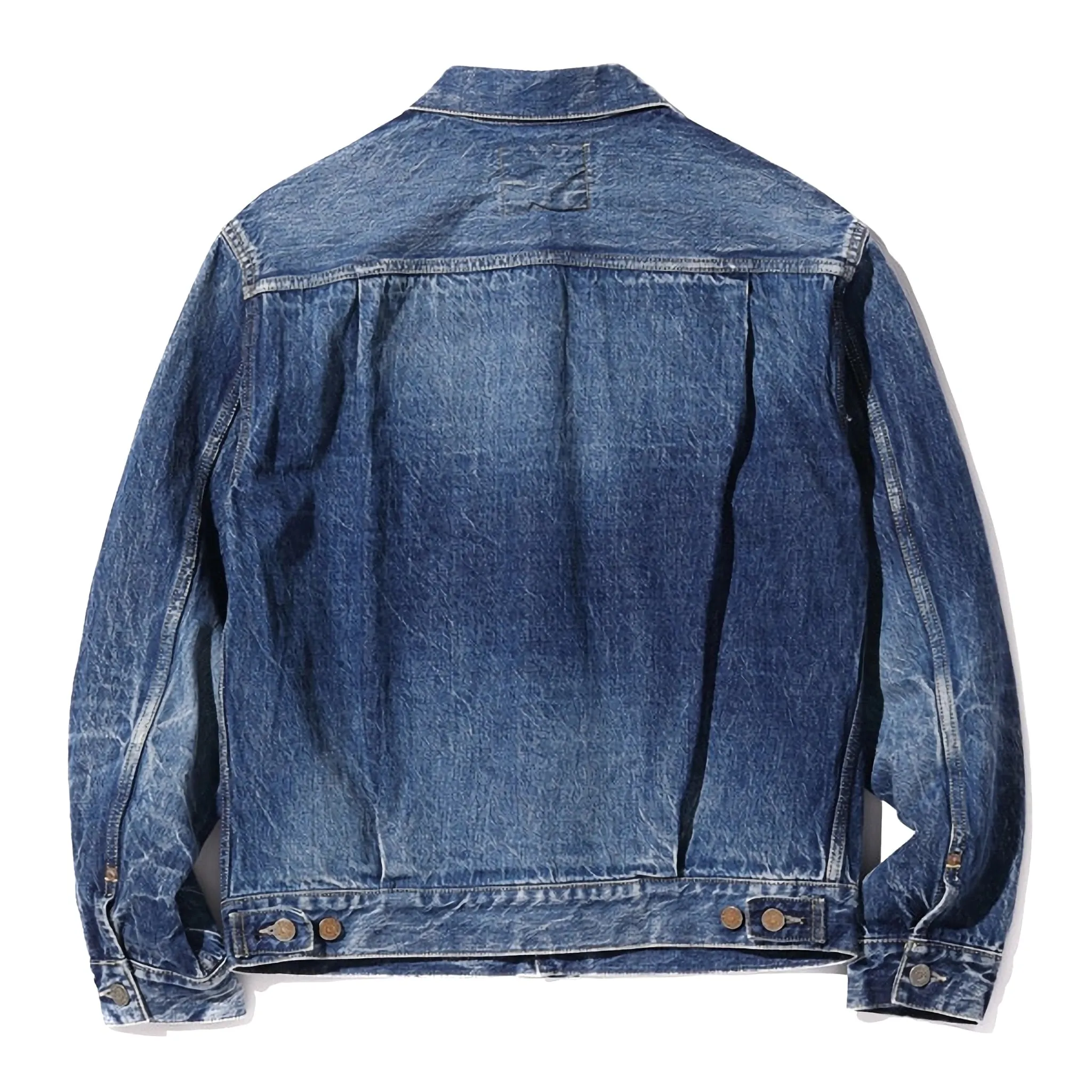 SC11953SW 14.25oz Selvedge Denim 1953 Type II Jacket Aged Model sold by BlackBlue product image thumbnail 2