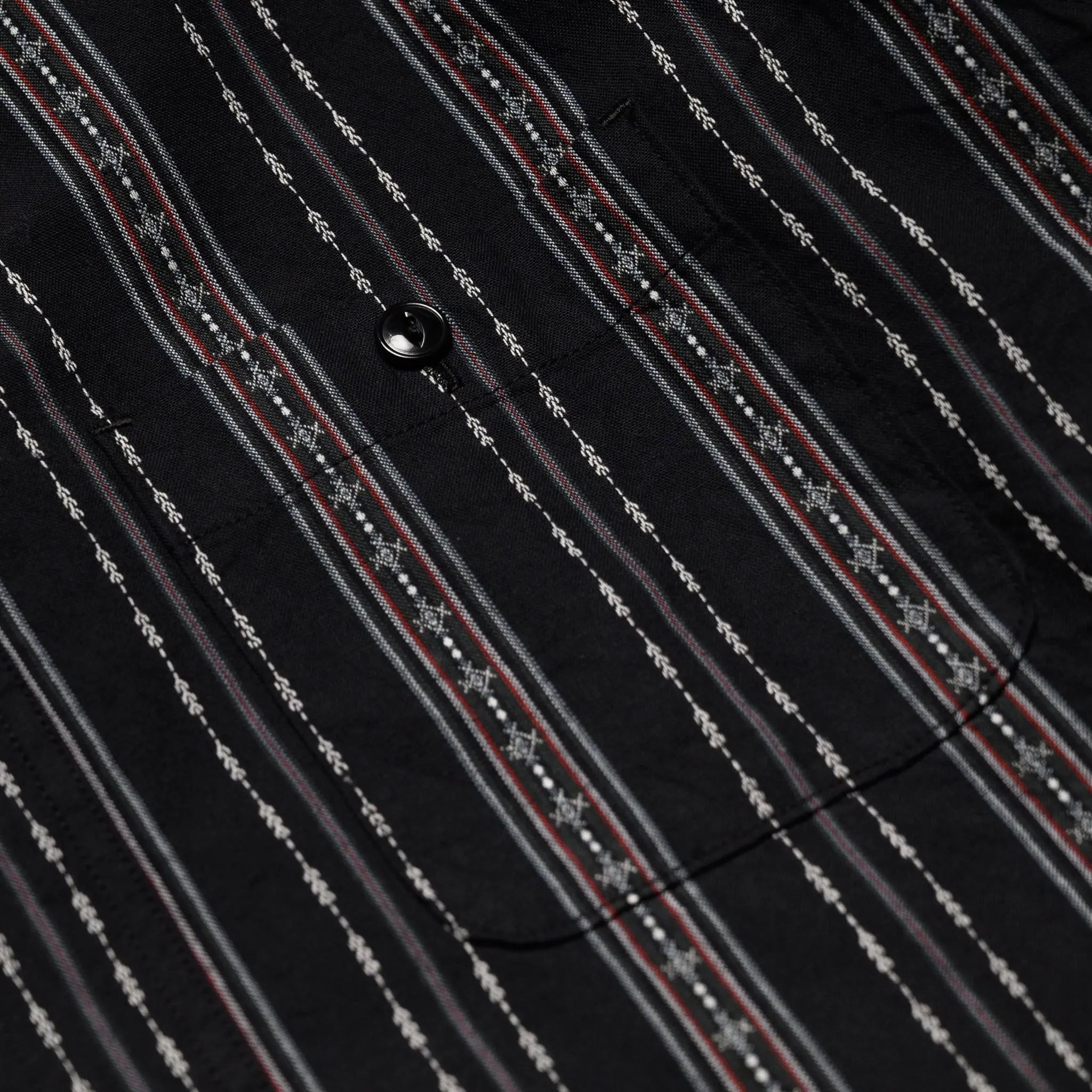 SC29462 Southwestern Dobby Stripe LS Work Shirt - Black sold by BlackBlue product image thumbnail 4