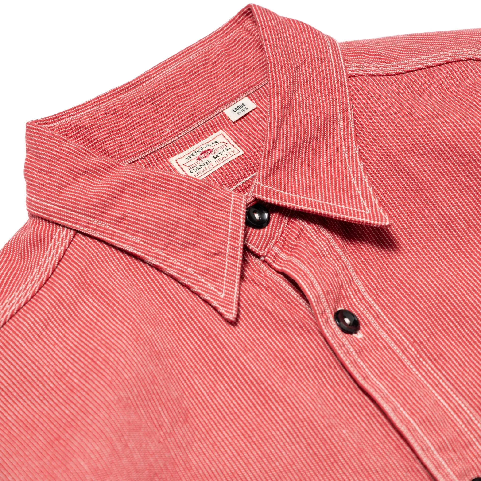 SC25511 Jean Cord Work Shirt - Red sold by BlackBlue product image thumbnail 2