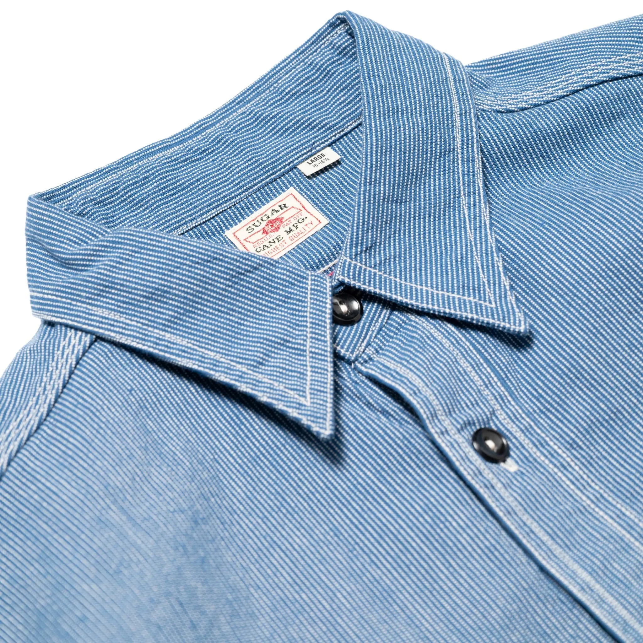 SC25511 Jean Cord Work Shirt - Navy sold by BlackBlue product image thumbnail 2