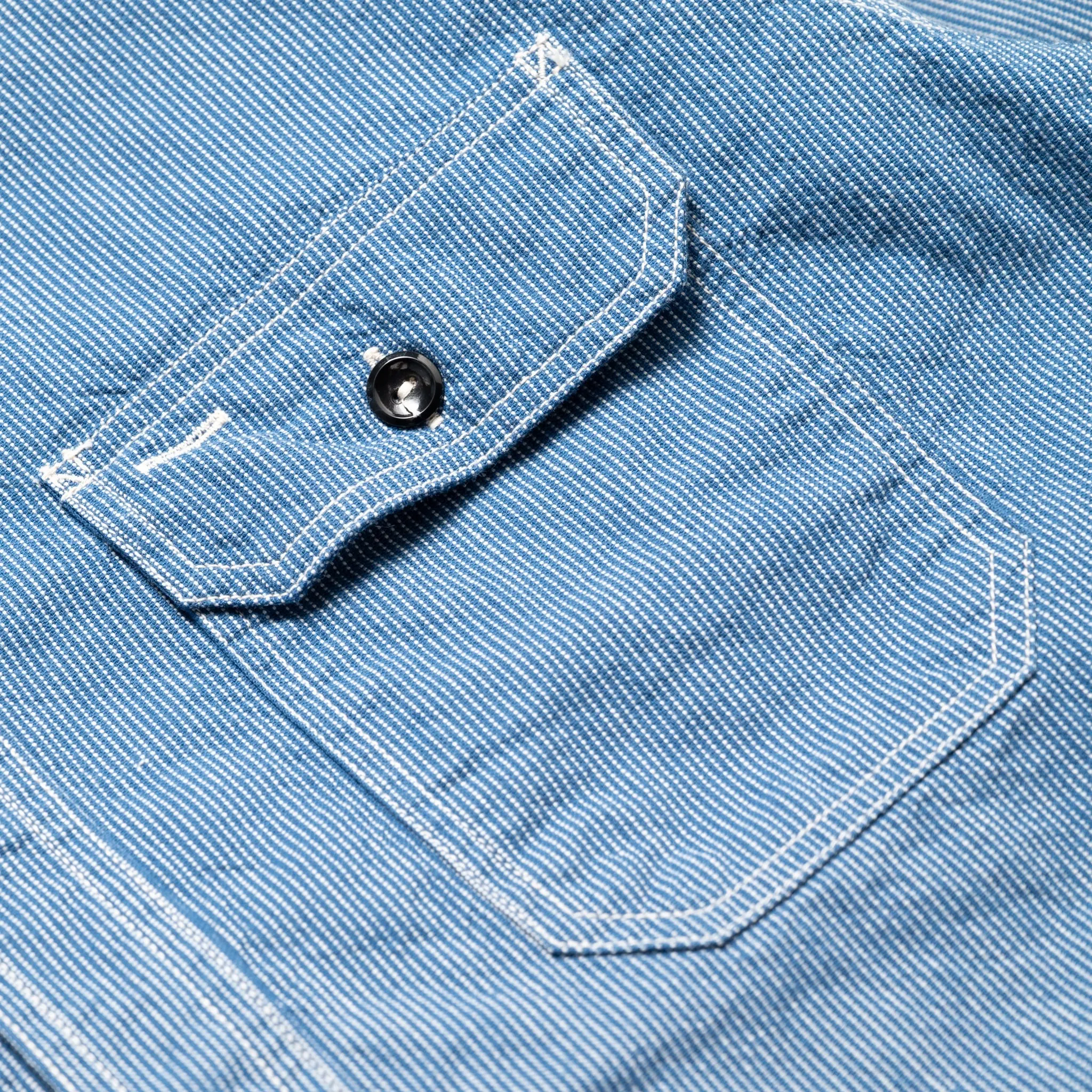 SC25511 Jean Cord Work Shirt - Navy sold by BlackBlue product image thumbnail 3