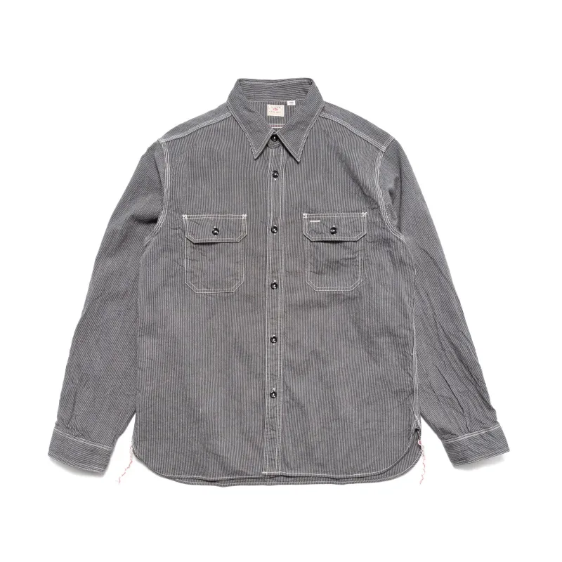 SC25511 Jean Cord Work Shirt - Black sold by BlackBlue