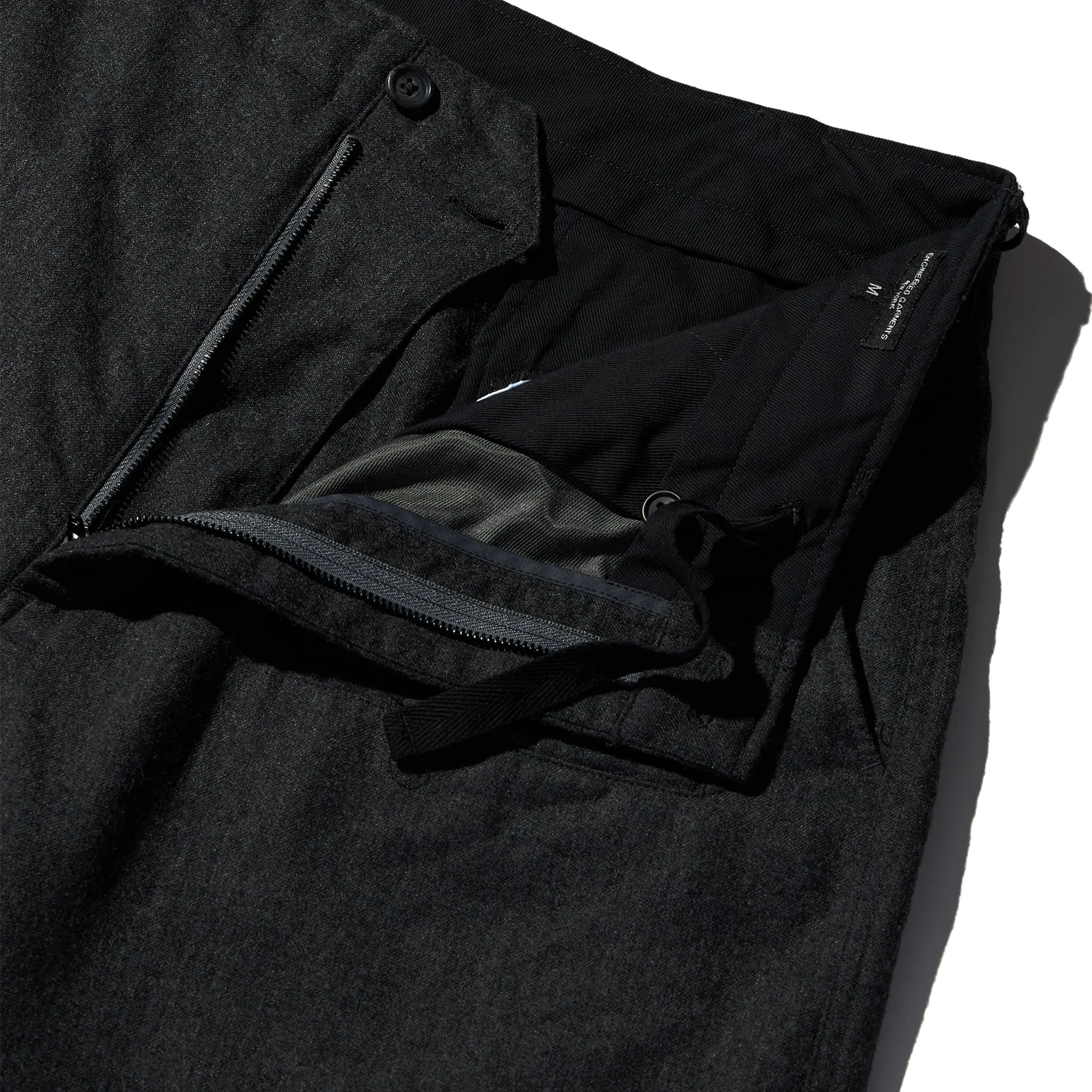 NNP Pant - Charcoal High Count Worsted Wool sold by BlackBlue product image thumbnail 3