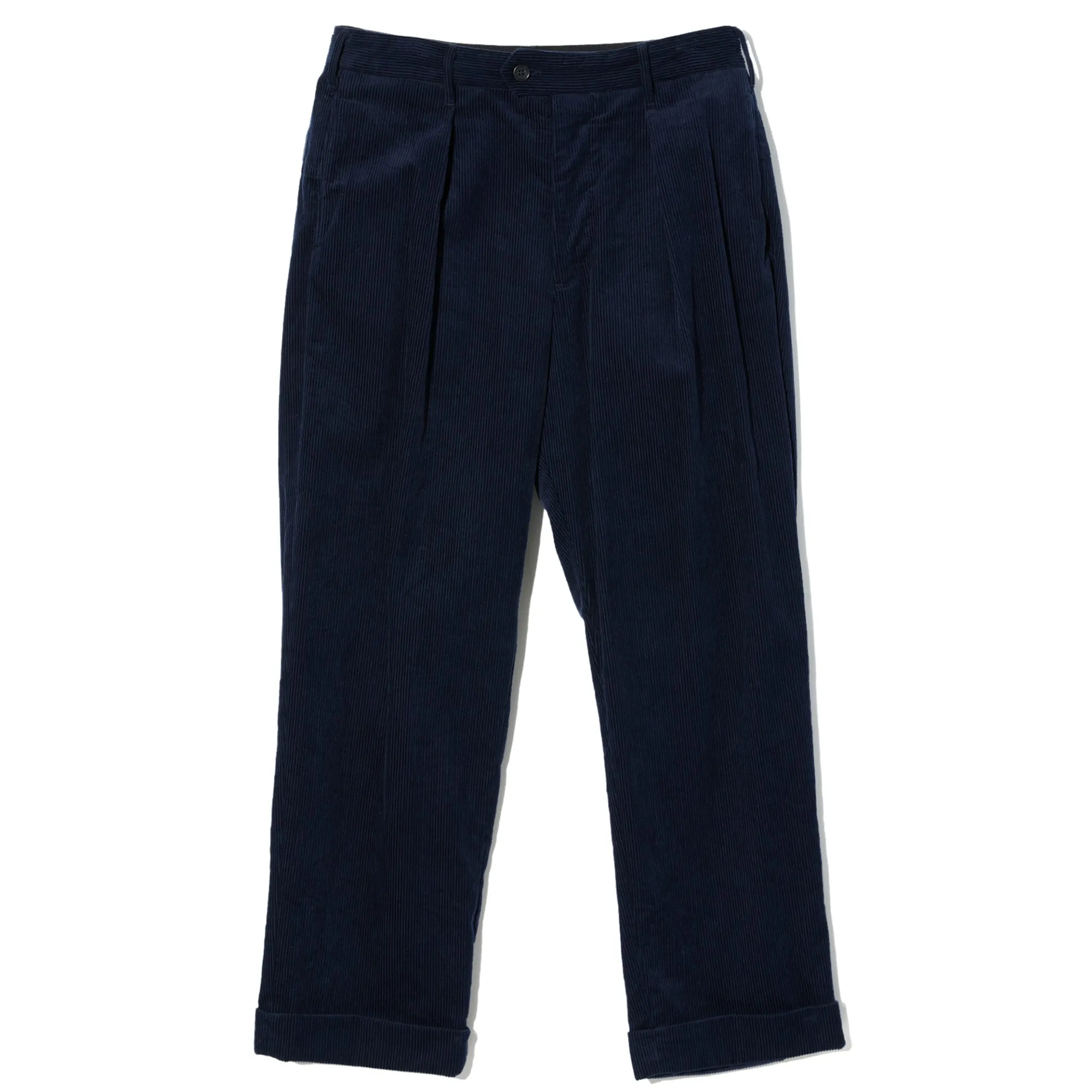 Carlyle Pant - Dark Navy 8W Corduroy sold by BlackBlue
