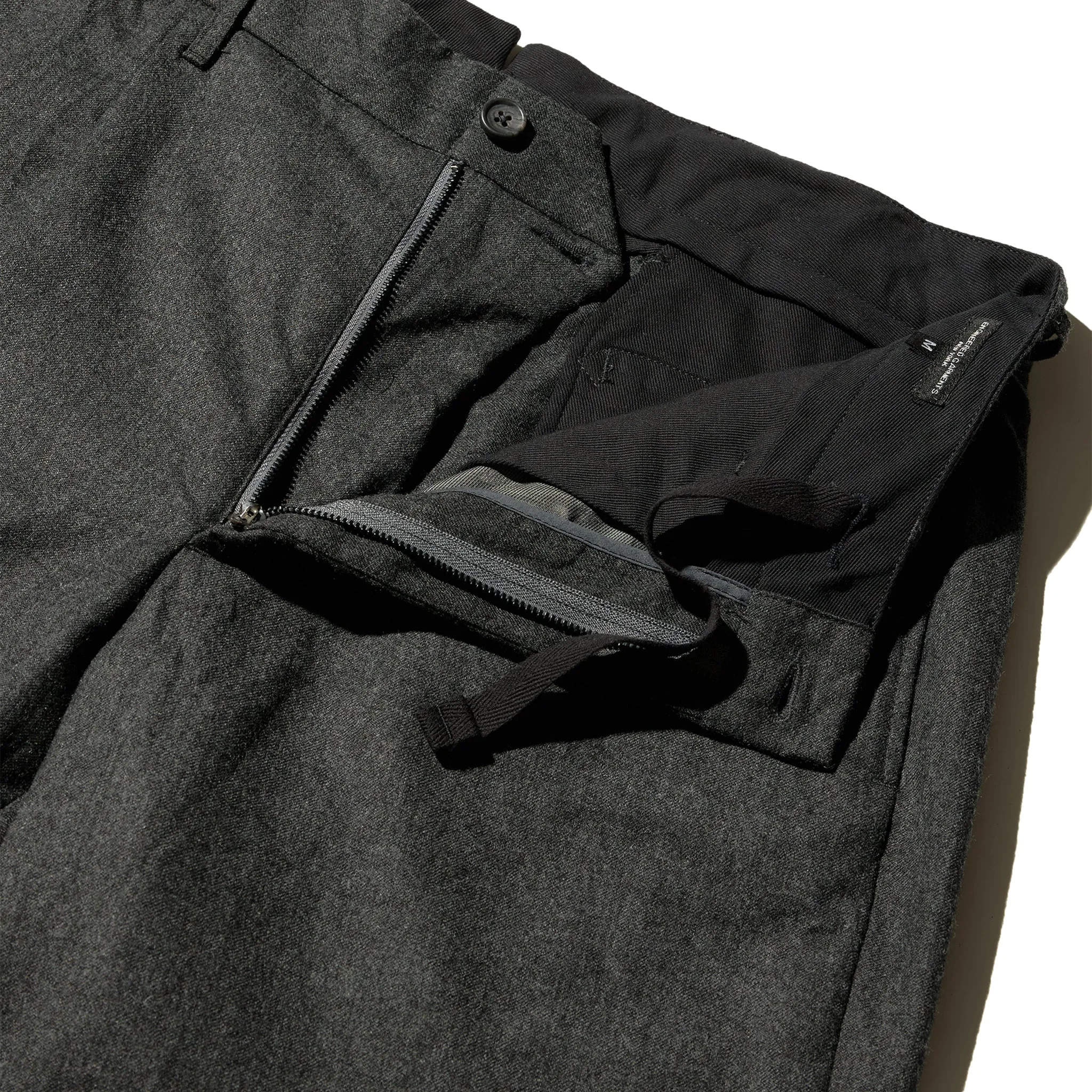 Andover Pant - Charcoal High Count Worsted Wool sold by BlackBlue product image thumbnail 3