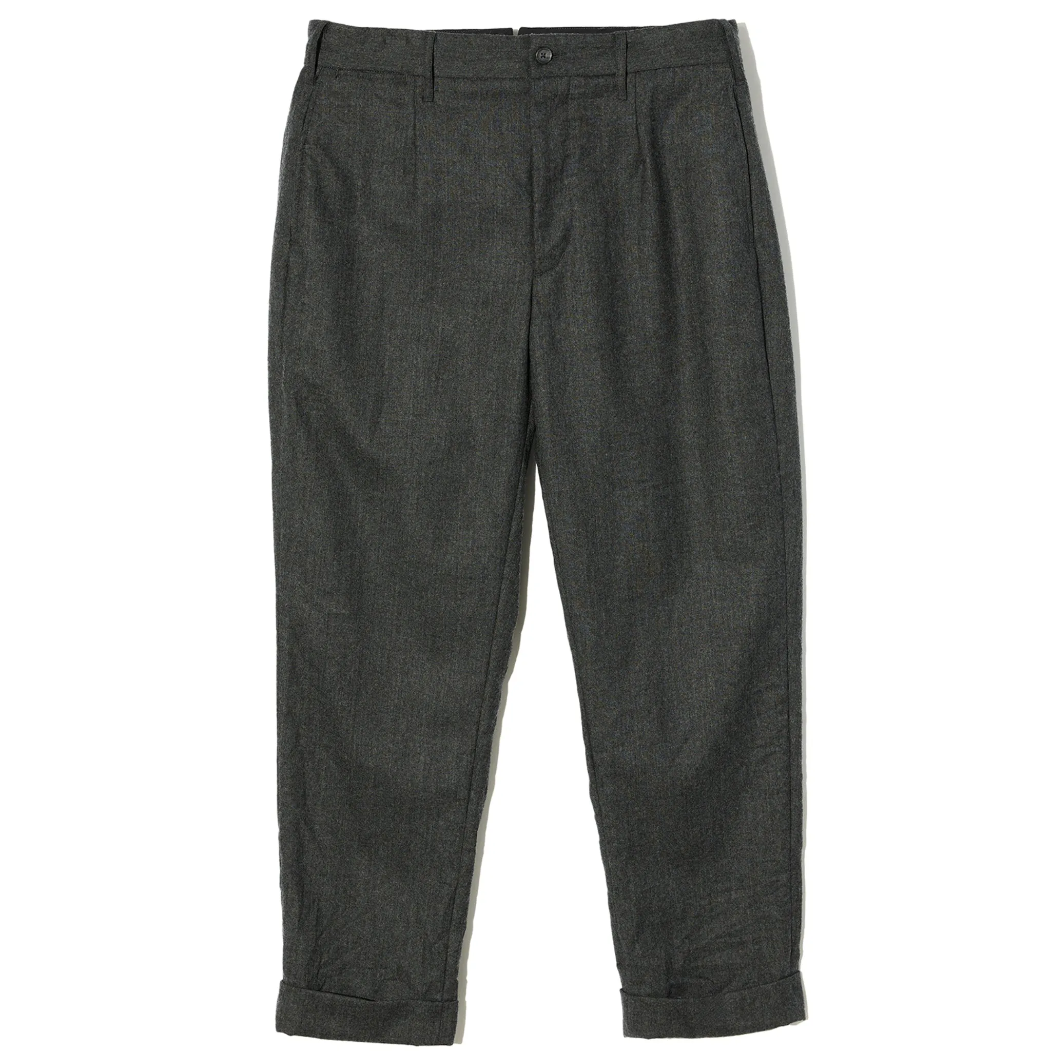 Andover Pant - Charcoal High Count Worsted Wool sold by BlackBlue