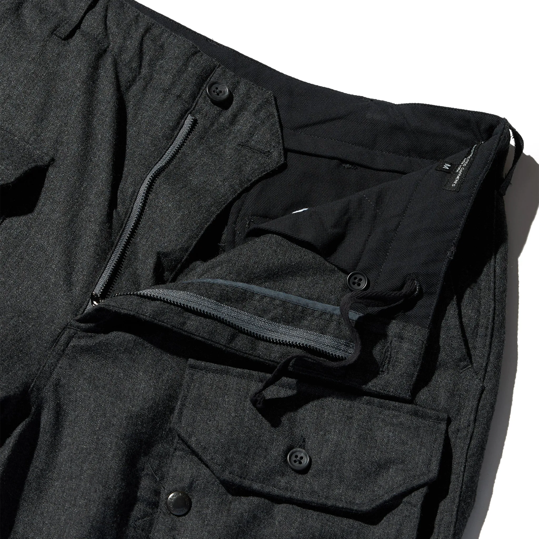 Flight Pant - Charcoal High Count Worsted Wool sold by BlackBlue product image thumbnail 5
