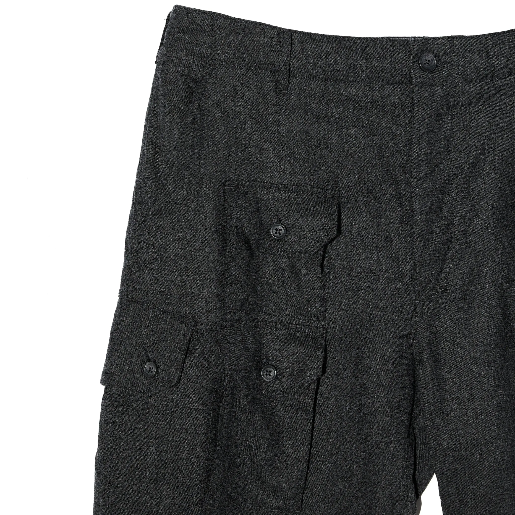 Flight Pant - Charcoal High Count Worsted Wool sold by BlackBlue product image thumbnail 3