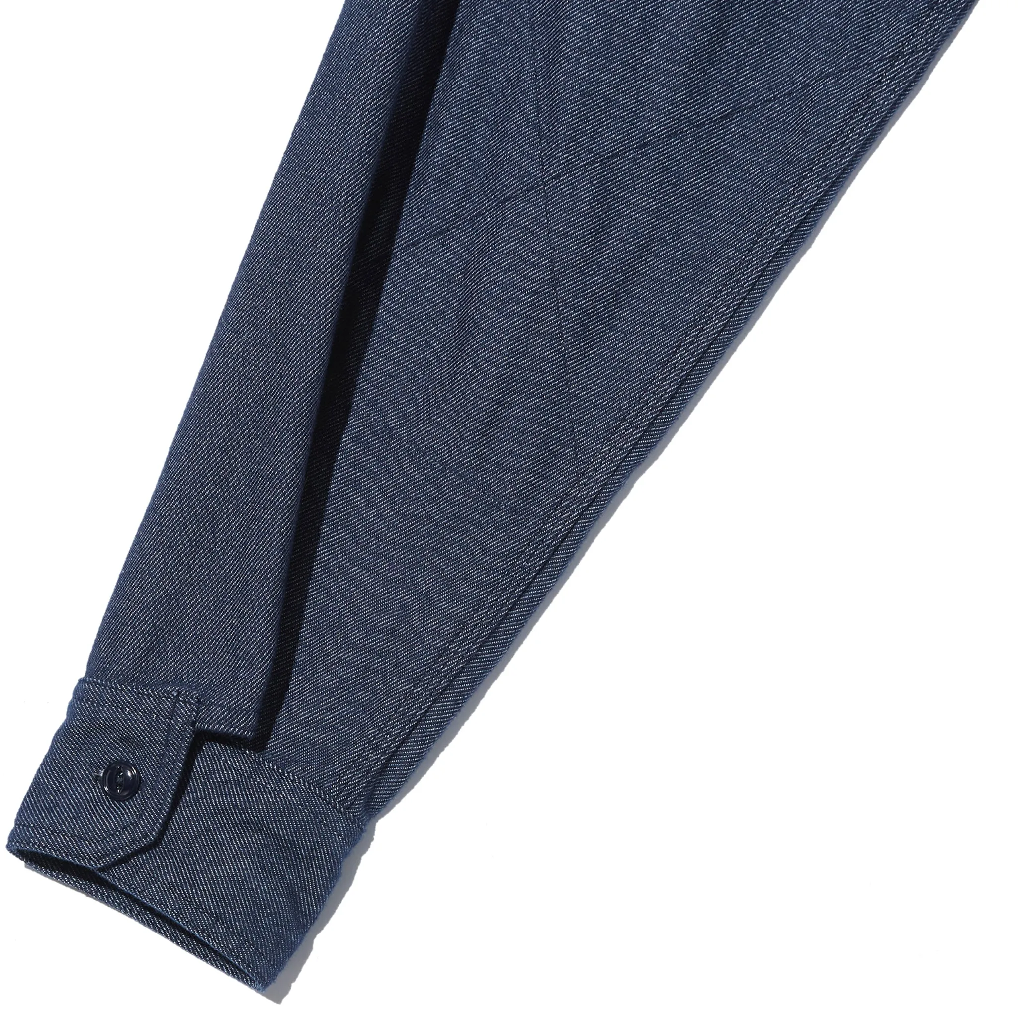 Work Shirt - Indigo Cotton Denim Flannel sold by BlackBlue product image thumbnail 4