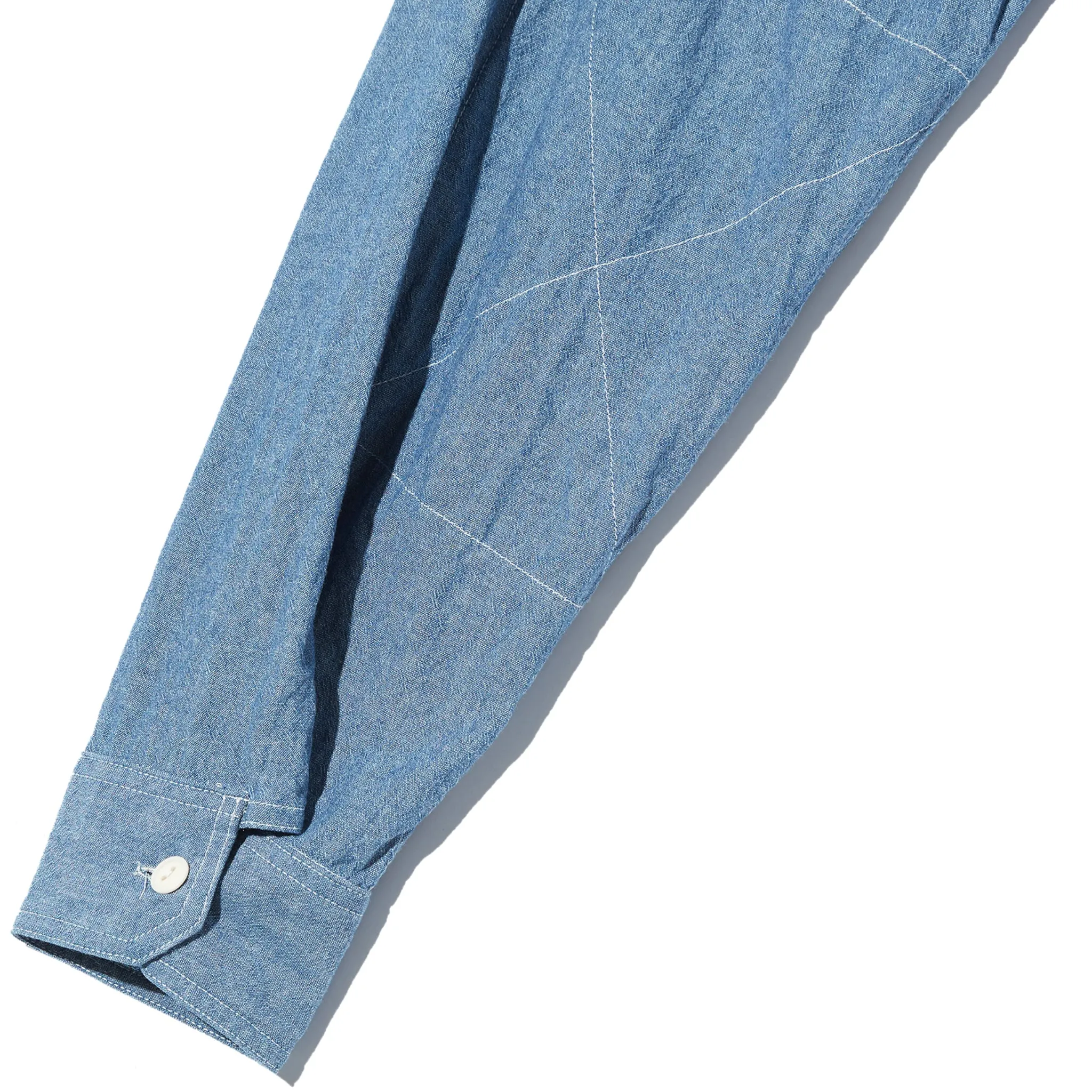 Work Shirt - Light Blue 4.5oz Cotton Chambray sold by BlackBlue product image thumbnail 4
