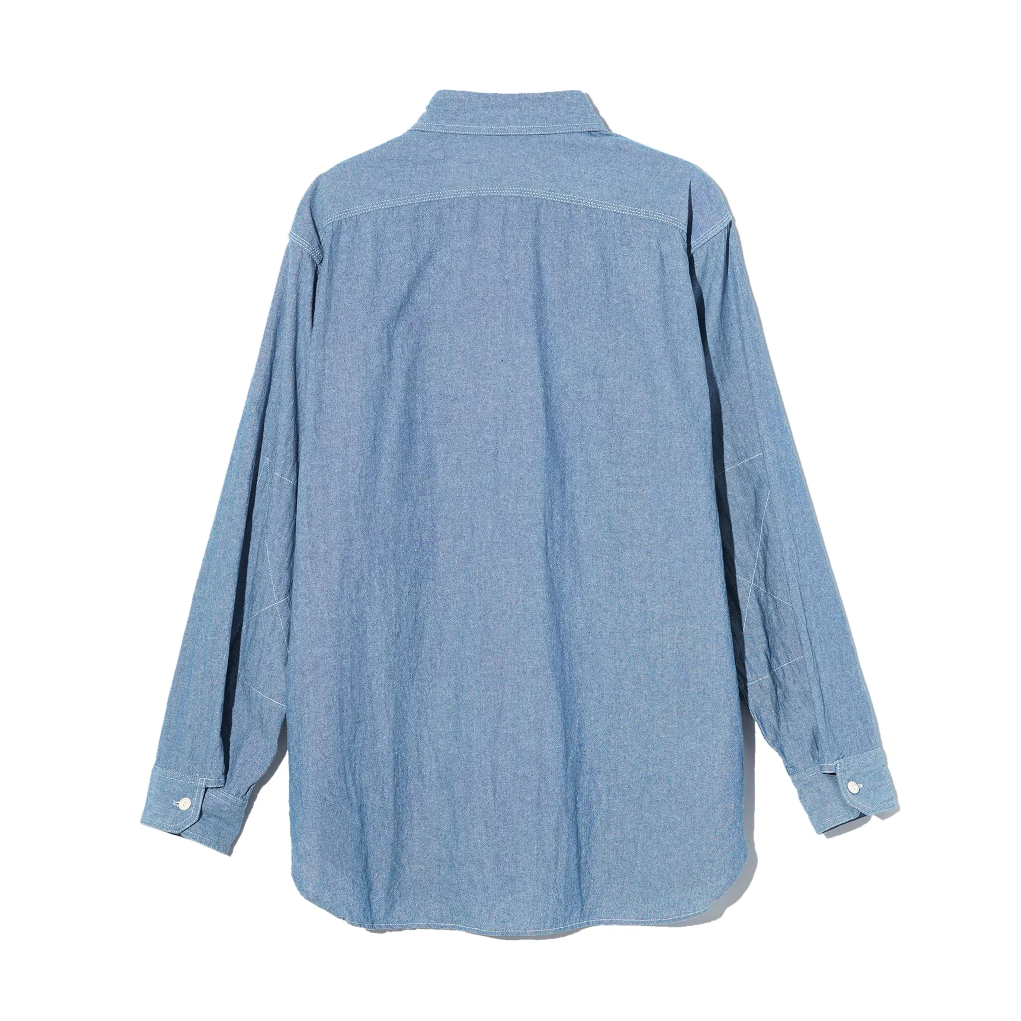Work Shirt - Light Blue 4.5oz Cotton Chambray sold by BlackBlue product image thumbnail 2