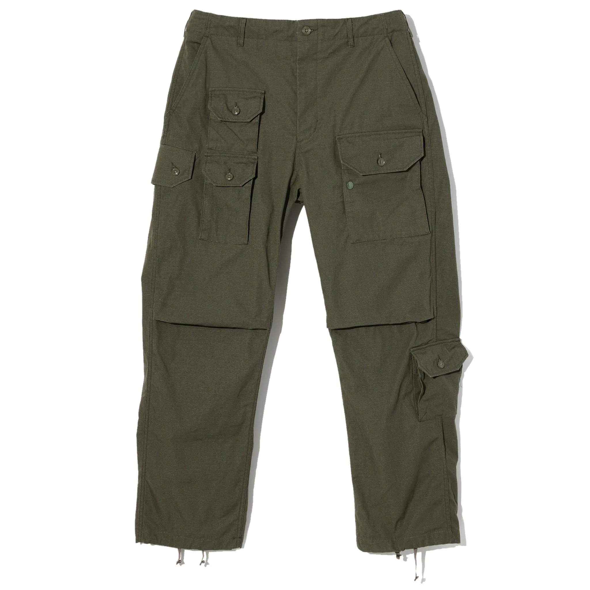 Flight Pant - Olive Heavyweight Cotton Ripstop sold by BlackBlue