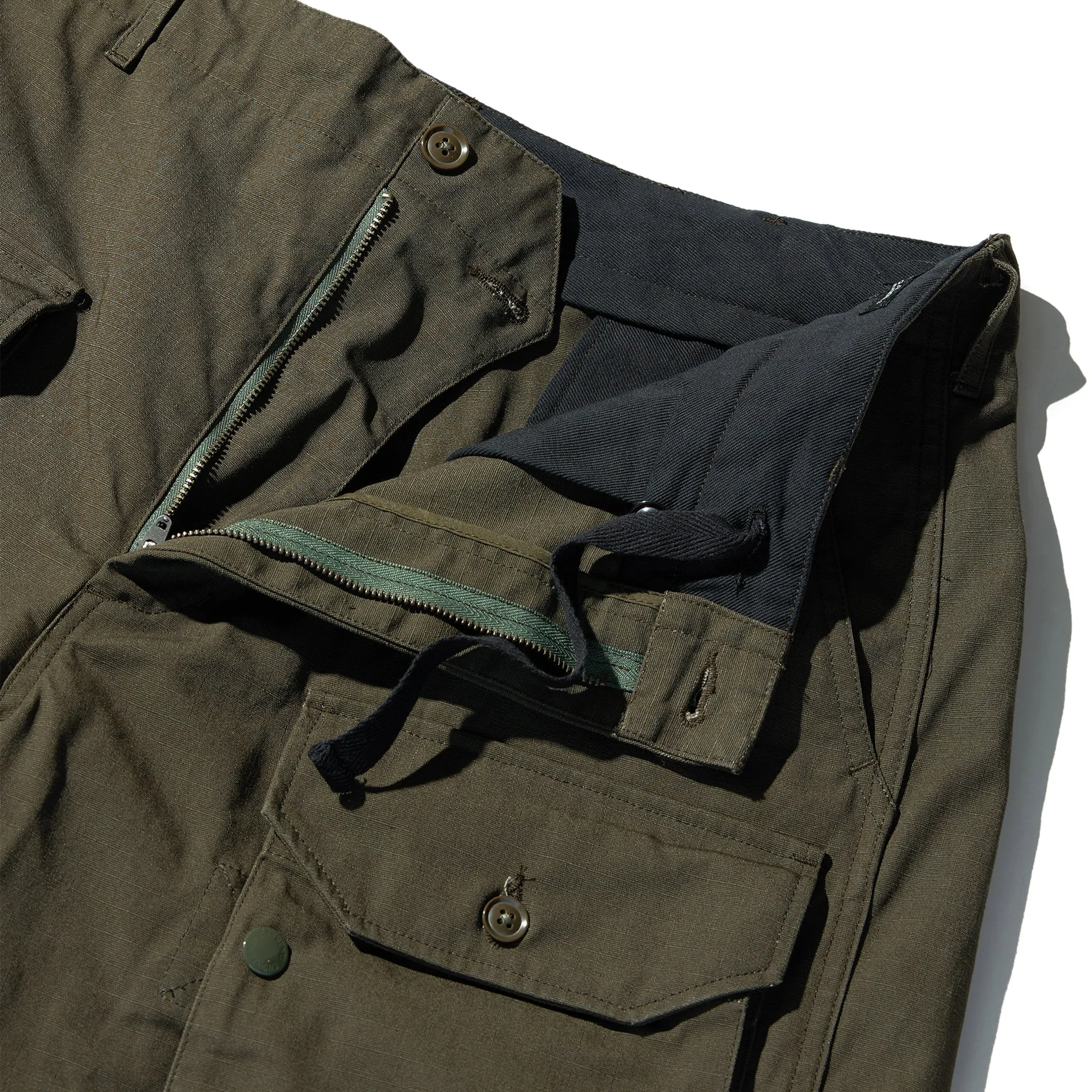 Flight Pant - Olive Heavyweight Cotton Ripstop sold by BlackBlue product image thumbnail 5
