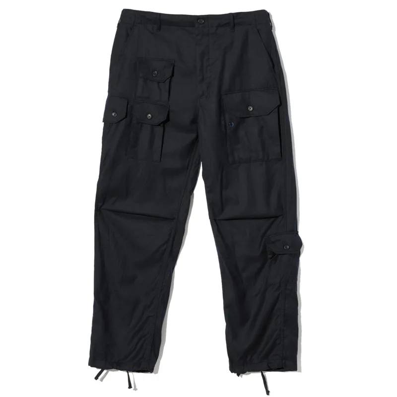 Flight Pant - Dark Navy High Count Worsted Wool sold by BlackBlue