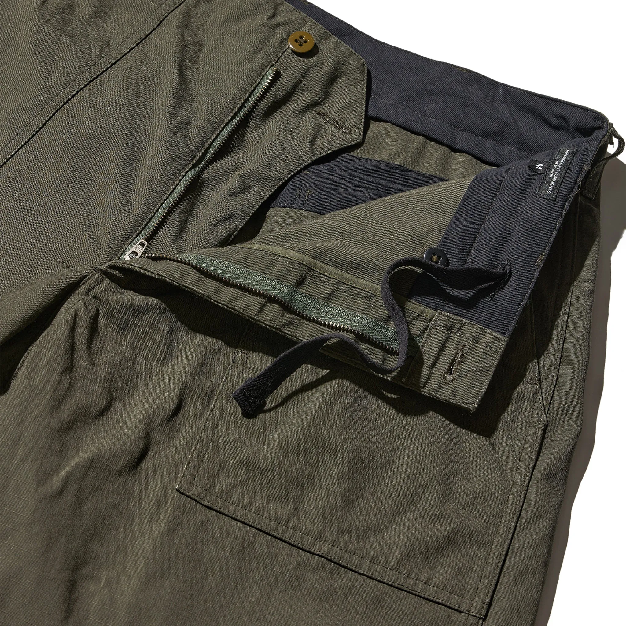 Fatigue Pant - Olive Heavyweight Cotton Ripstop sold by BlackBlue product image thumbnail 4
