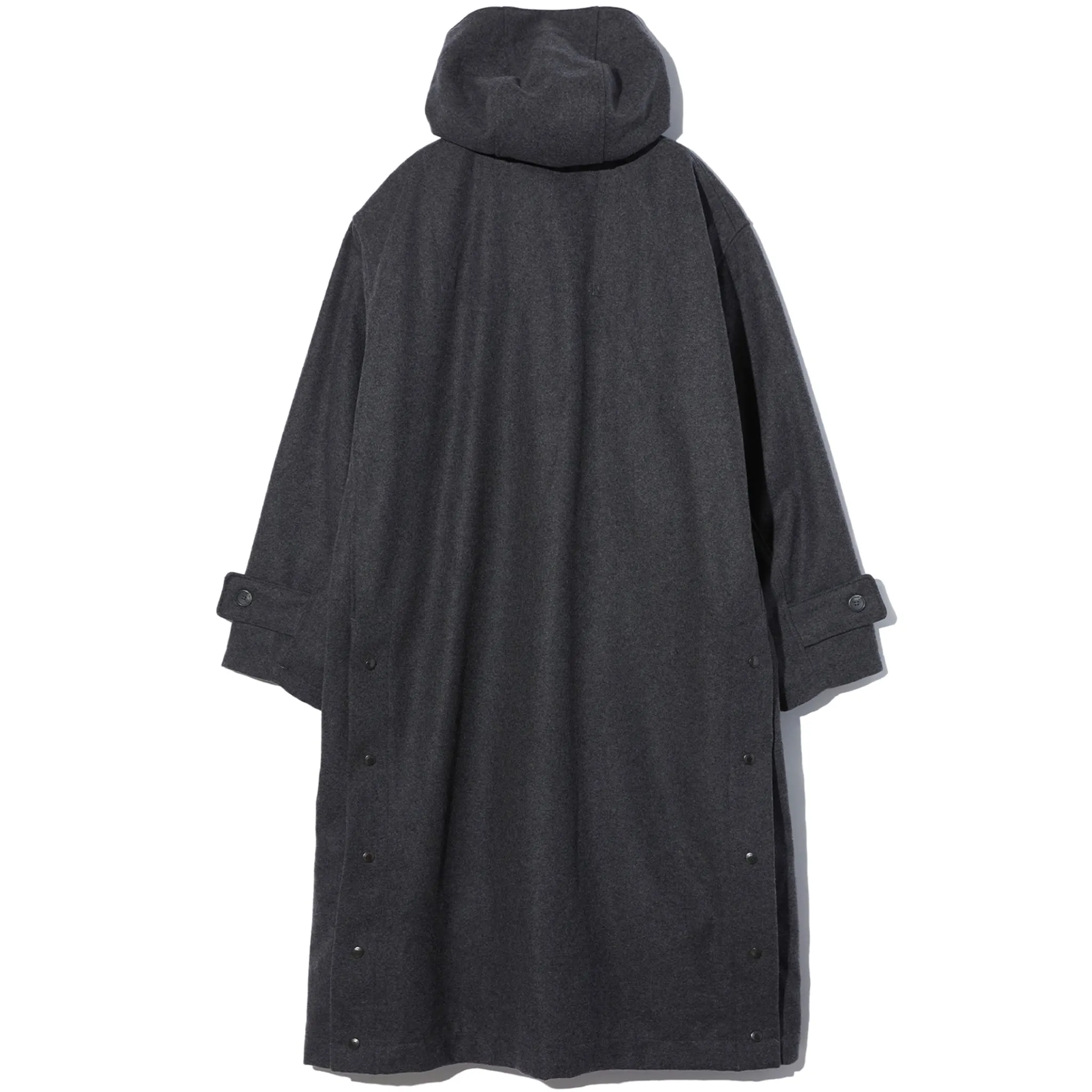 Duffle Coat - Grey 24oz Wool Melton sold by BlackBlue product image thumbnail 2