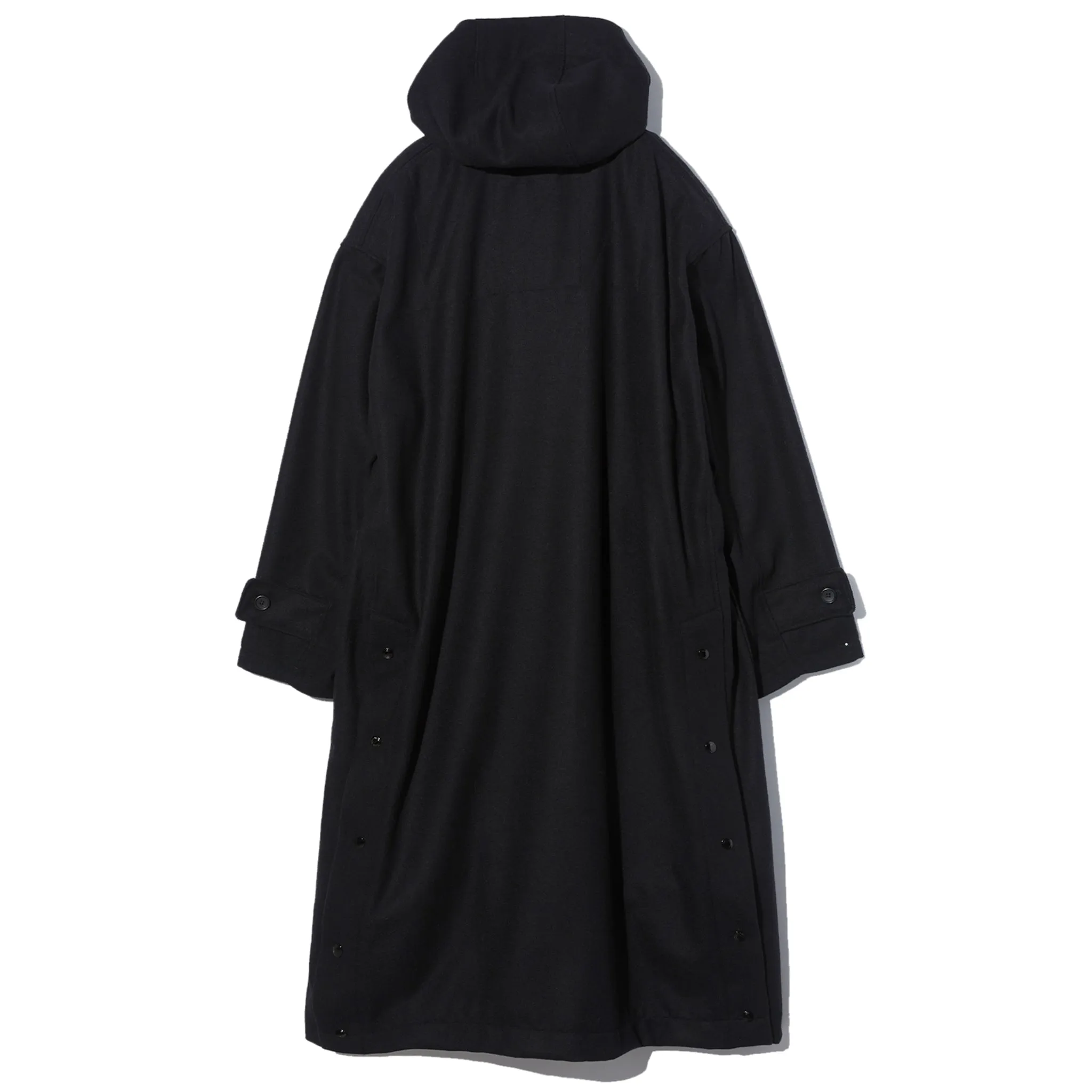 Duffle Coat - Black 24oz Wool Melton sold by BlackBlue product image thumbnail 2