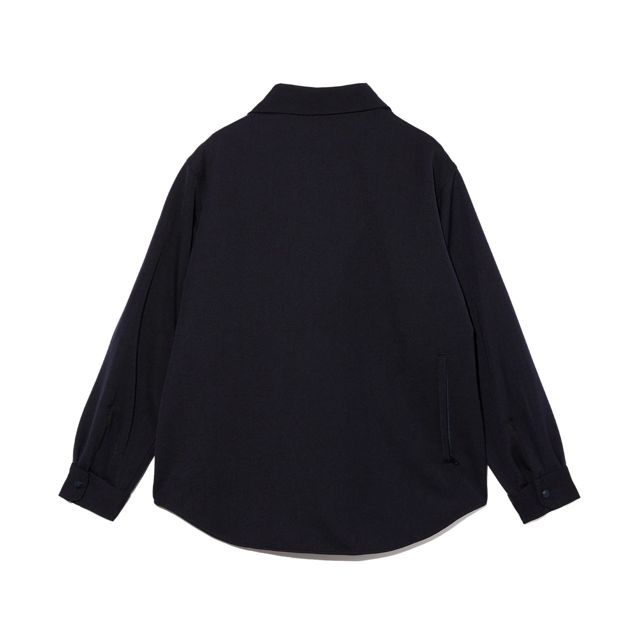 CPO Shirt Jacket - Dark Navy Heavy Wool Elastique sold by BlackBlue product image thumbnail 2