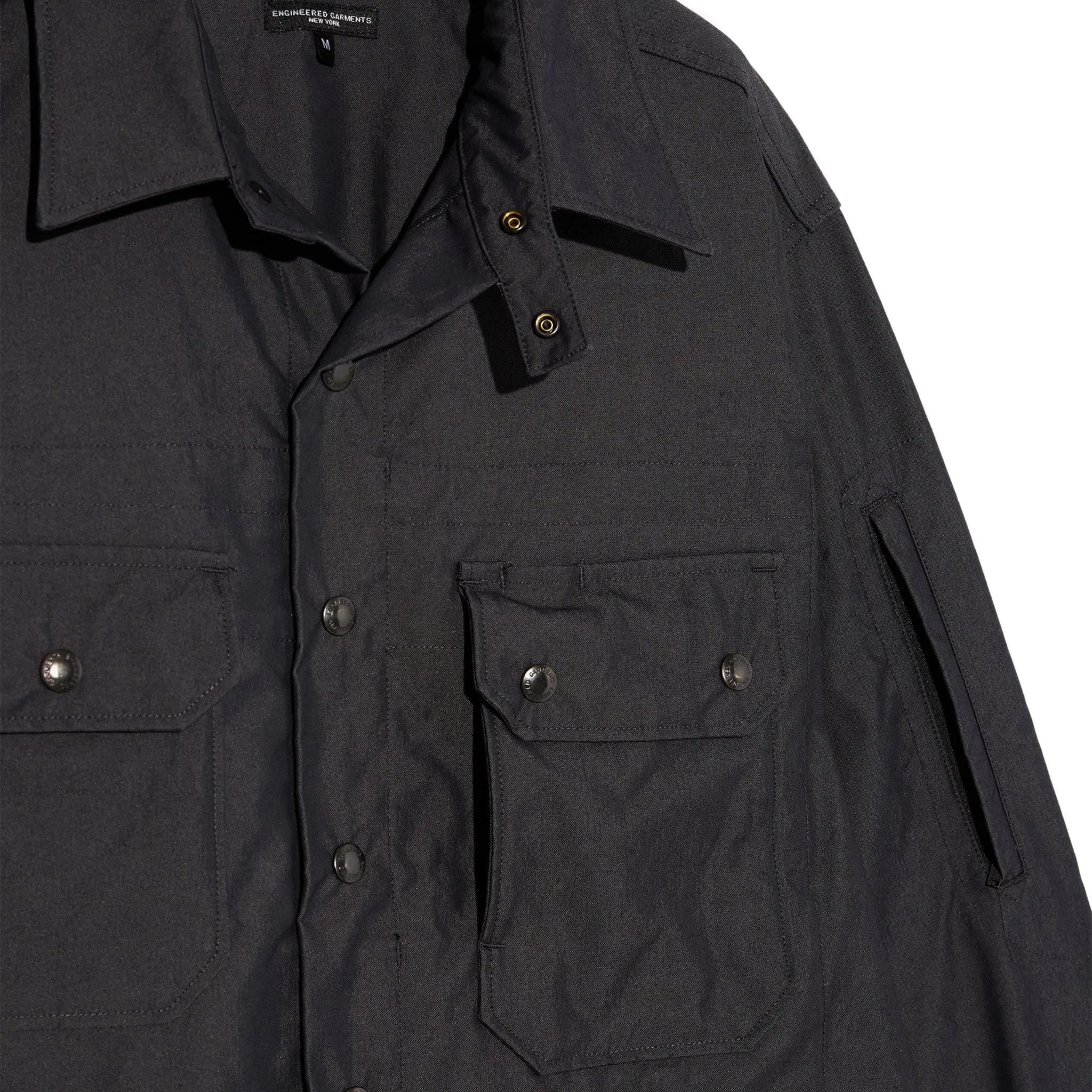 CPO Shirt Jacket - Charcoal CP Weather Poplin sold by BlackBlue product image thumbnail 3
