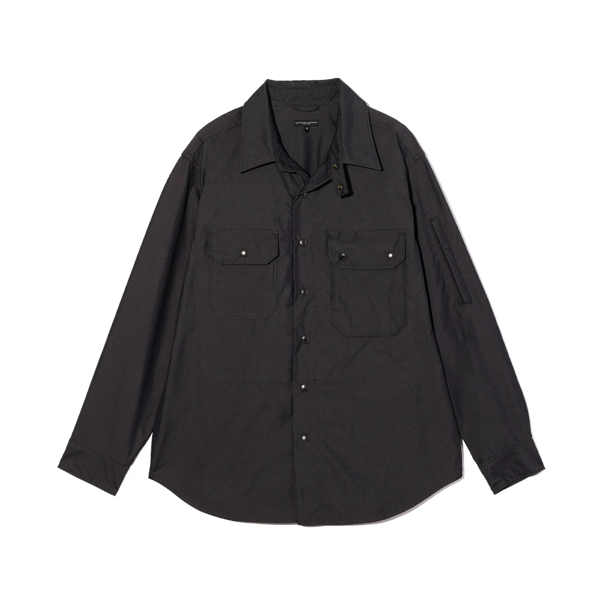 CPO Shirt Jacket - Charcoal CP Weather Poplin sold by BlackBlue