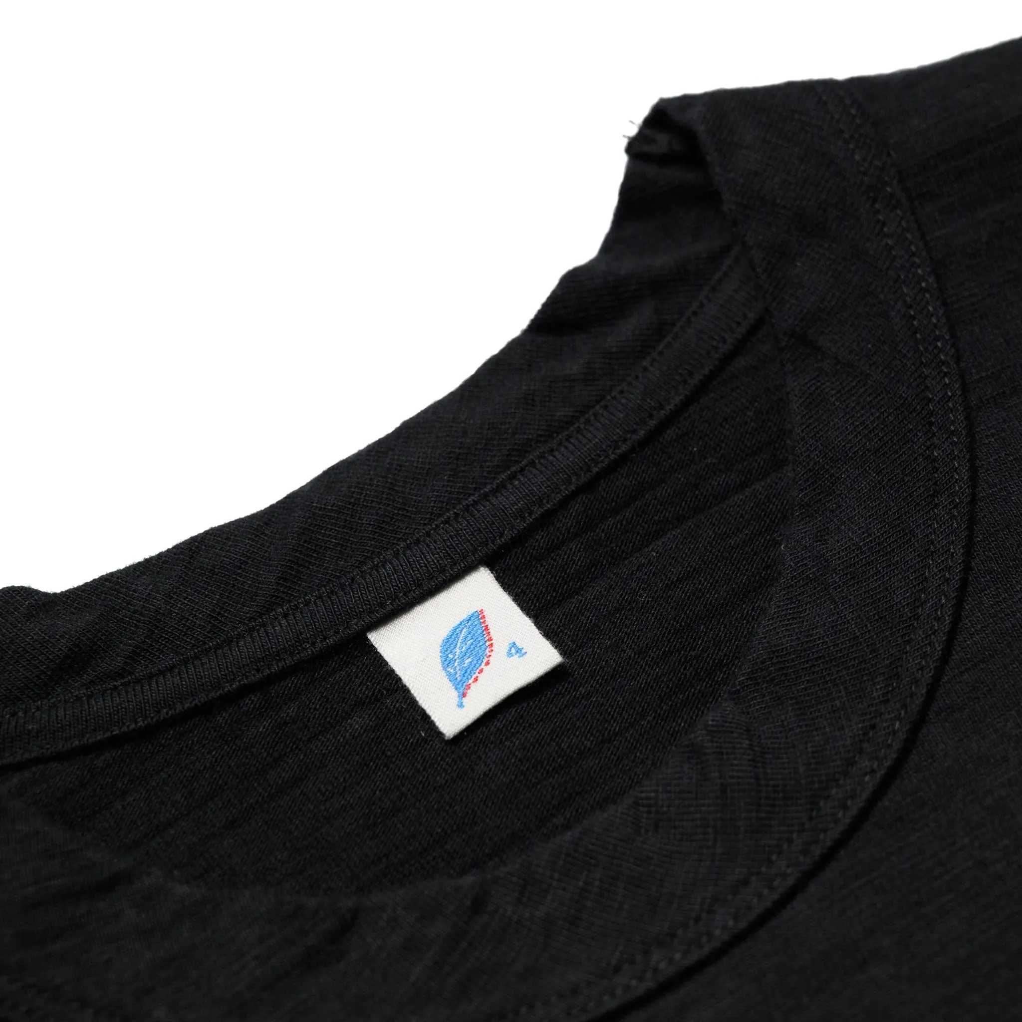 SS-SLB-5011-BK Slub Jersey T-shirt - Black sold by BlackBlue product image thumbnail 4