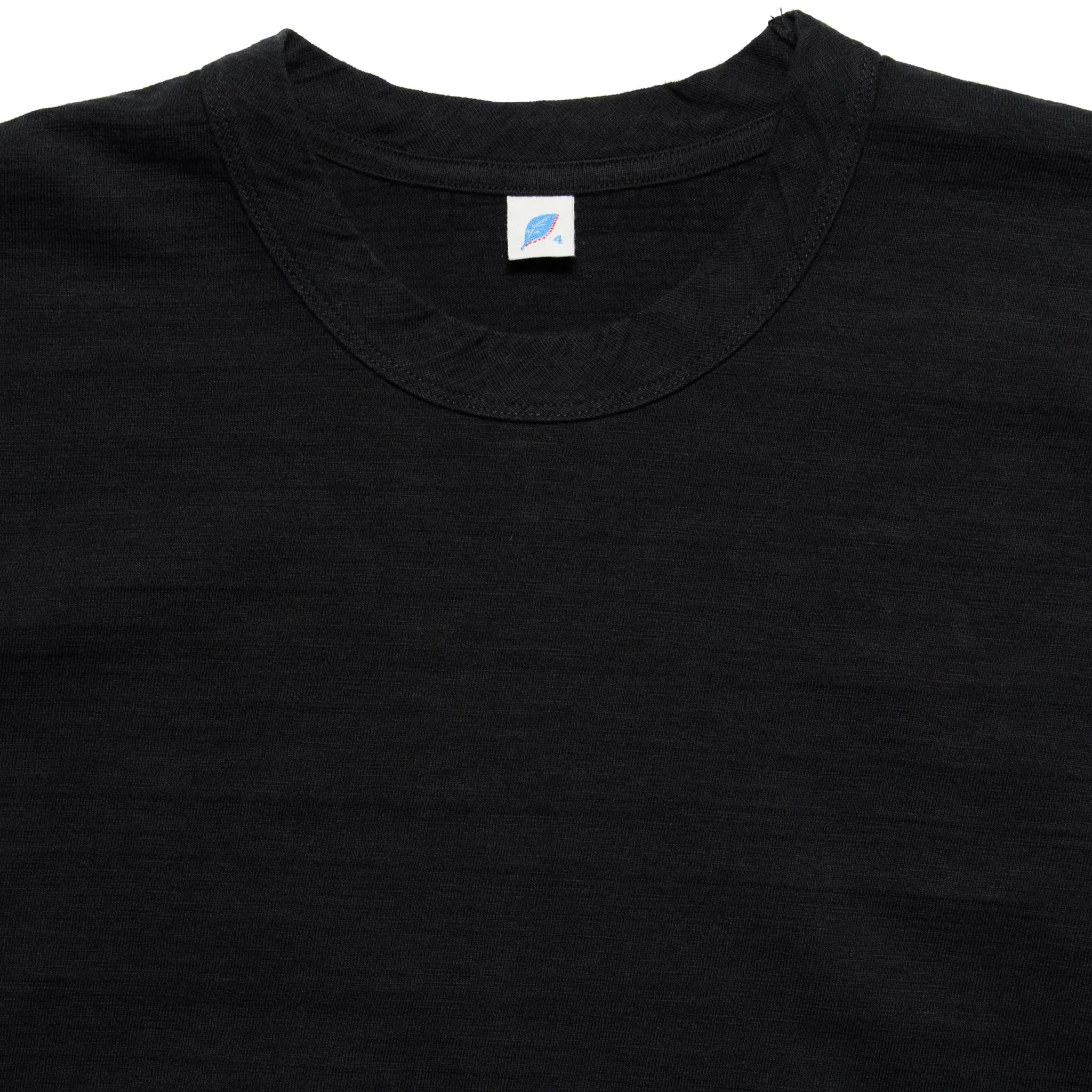 LS-SLB-5011-BK Slub Jersey Long Sleeve - Black sold by BlackBlue product image thumbnail 2