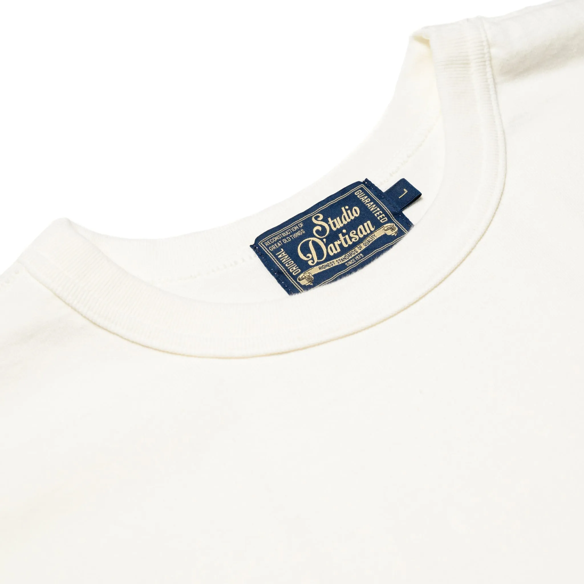 8173 Suvin Gold T-Shirt - White sold by BlackBlue product image thumbnail 3