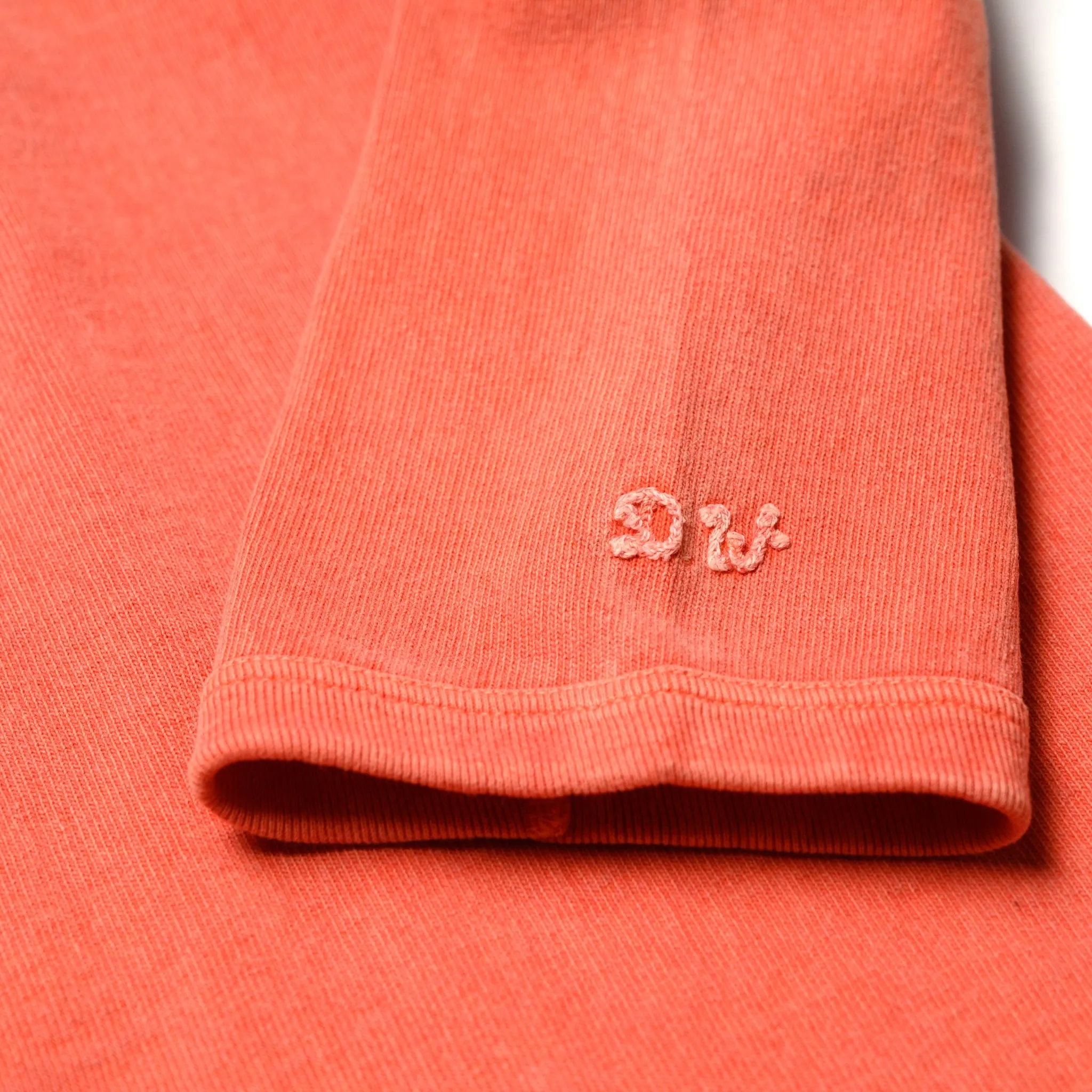 58001PD Heavyweight LS Tee Pigment Dye - Orange sold by BlackBlue product image thumbnail 4