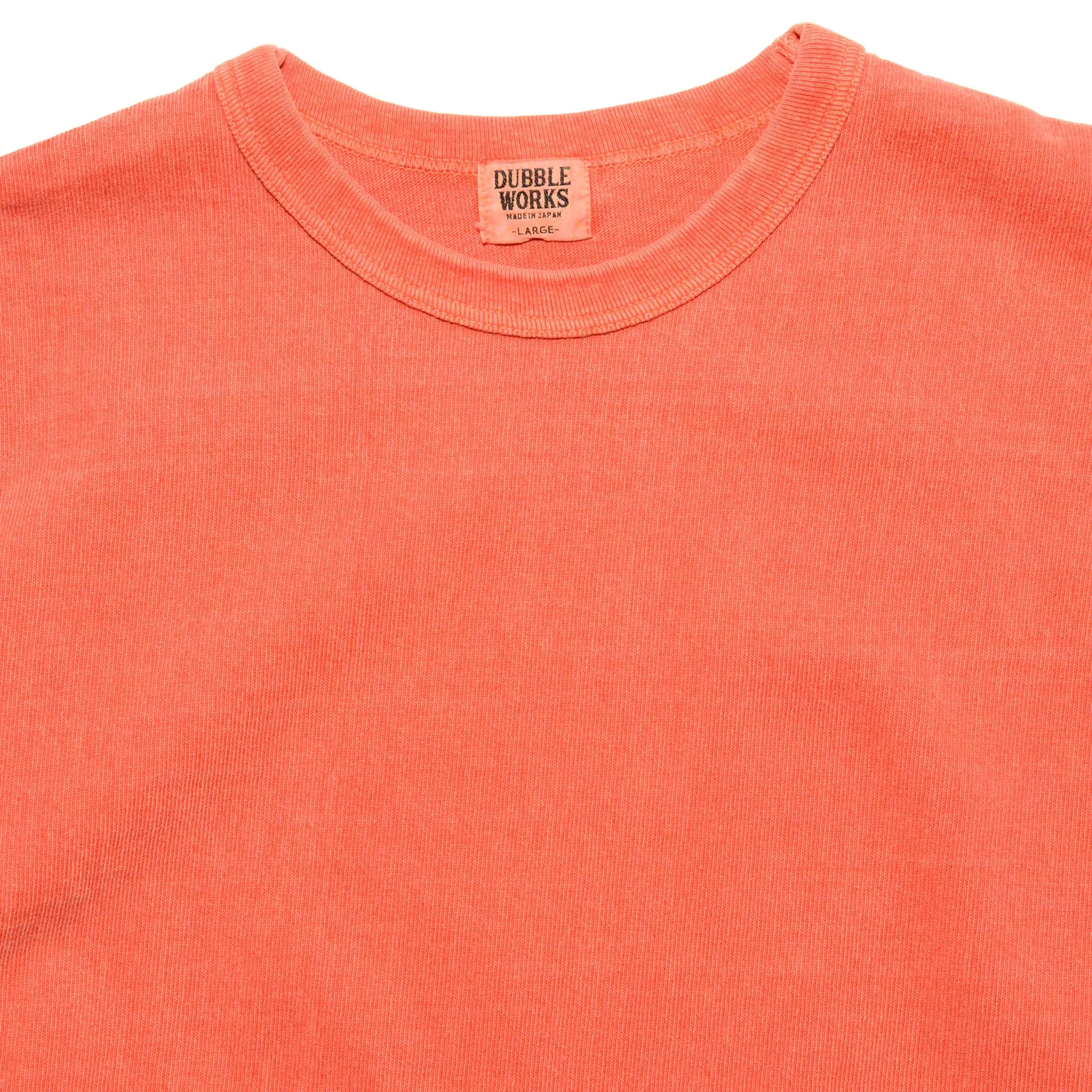 58001PD Heavyweight LS Tee Pigment Dye - Orange sold by BlackBlue product image thumbnail 2
