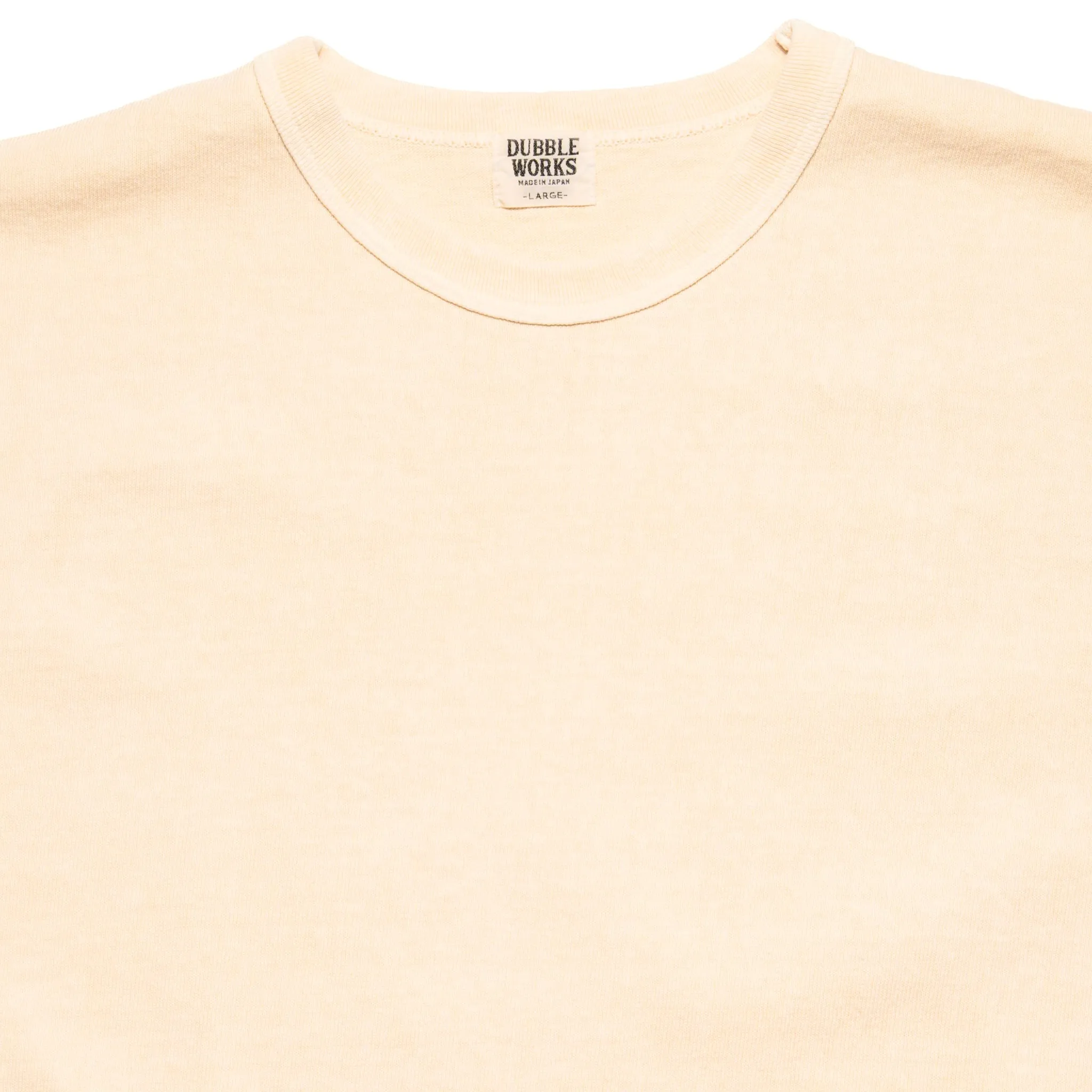 37001PD Heavyweight T-Shirt Pigment Dye - Cream sold by BlackBlue product image thumbnail 2