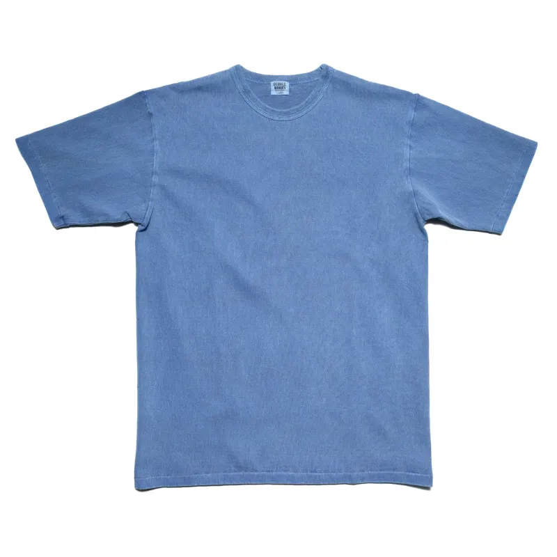 37001PD Heavyweight T-Shirt Pigment Dye - Light Indigo sold by BlackBlue