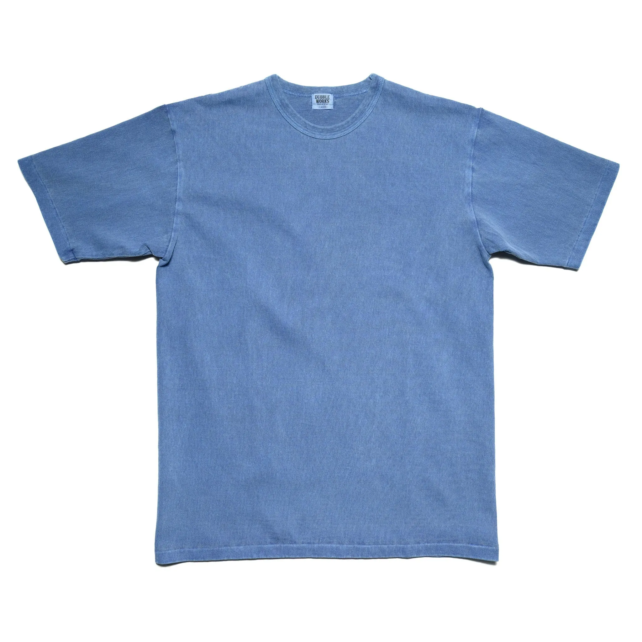 37001PD Heavyweight T-Shirt Pigment Dye - Light Indigo sold by BlackBlue