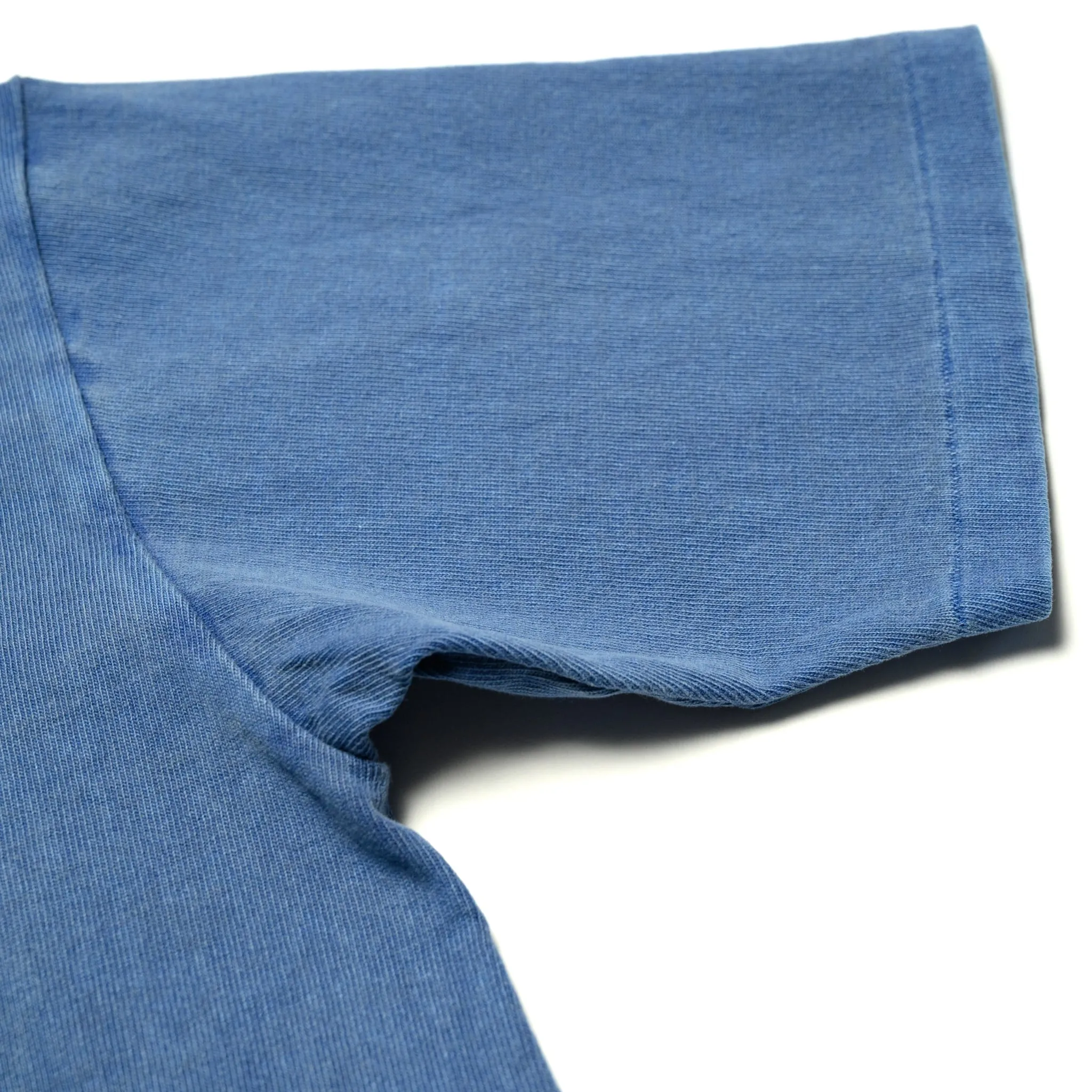 37001PD Heavyweight T-Shirt Pigment Dye - Light Indigo sold by BlackBlue product image thumbnail 3