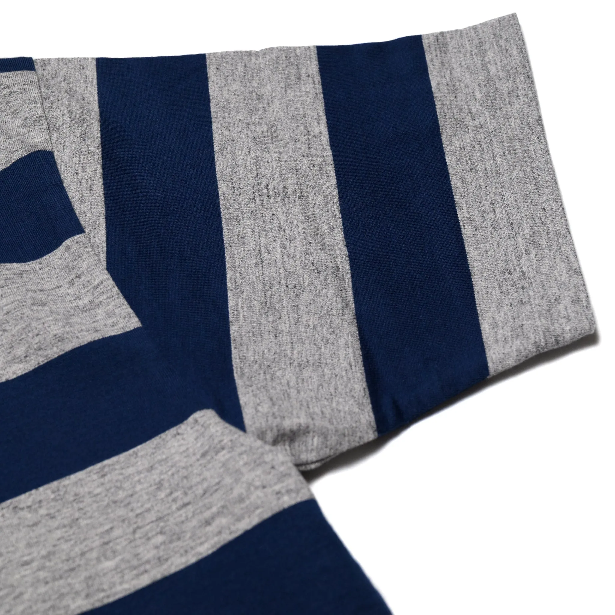 WV79147 Border T-Shirt Heather Grey/Navy sold by BlackBlue product image thumbnail 4